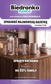 Gazetka BIEDRONKA - Home