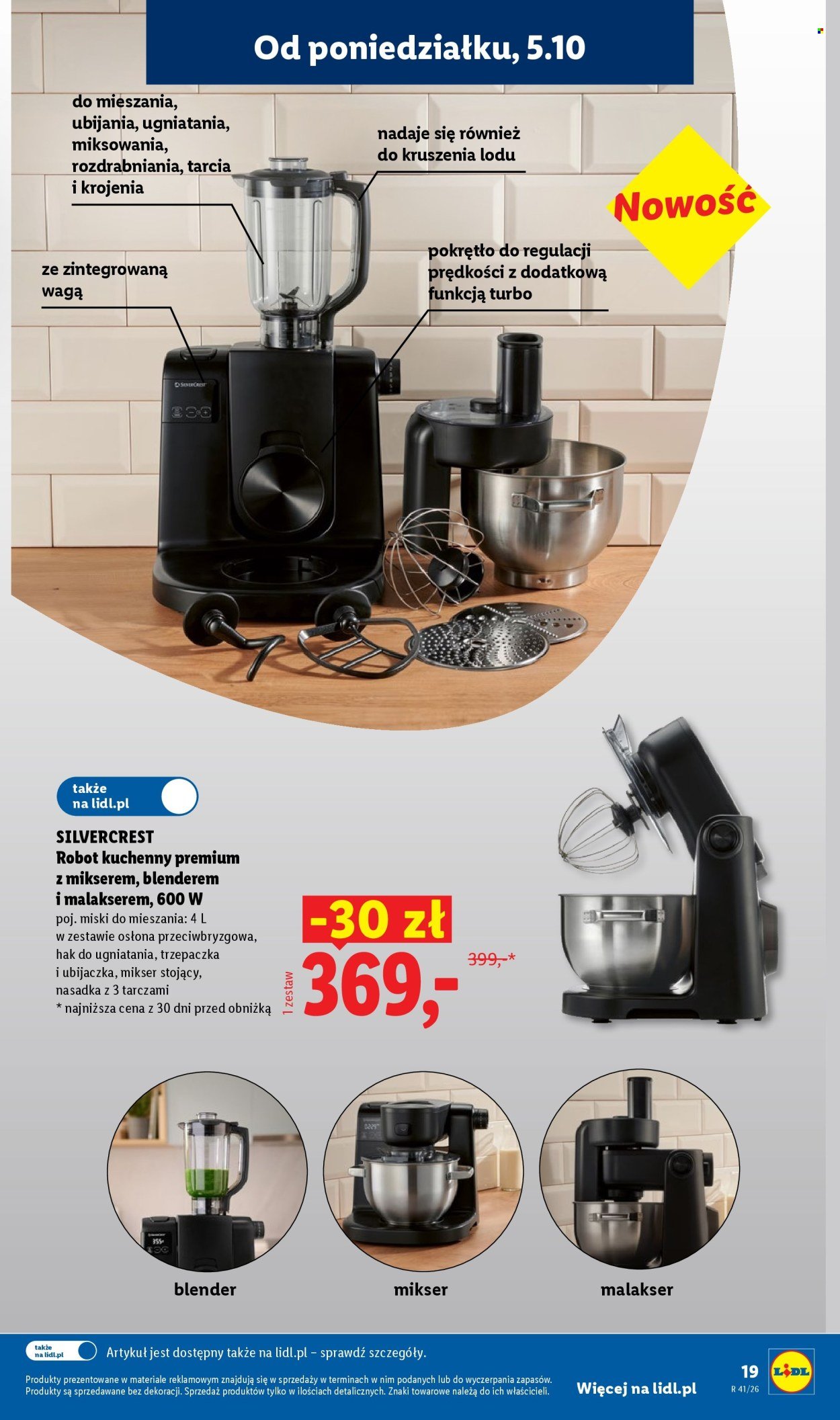 Gazetka LIDL - Od poniedziałku