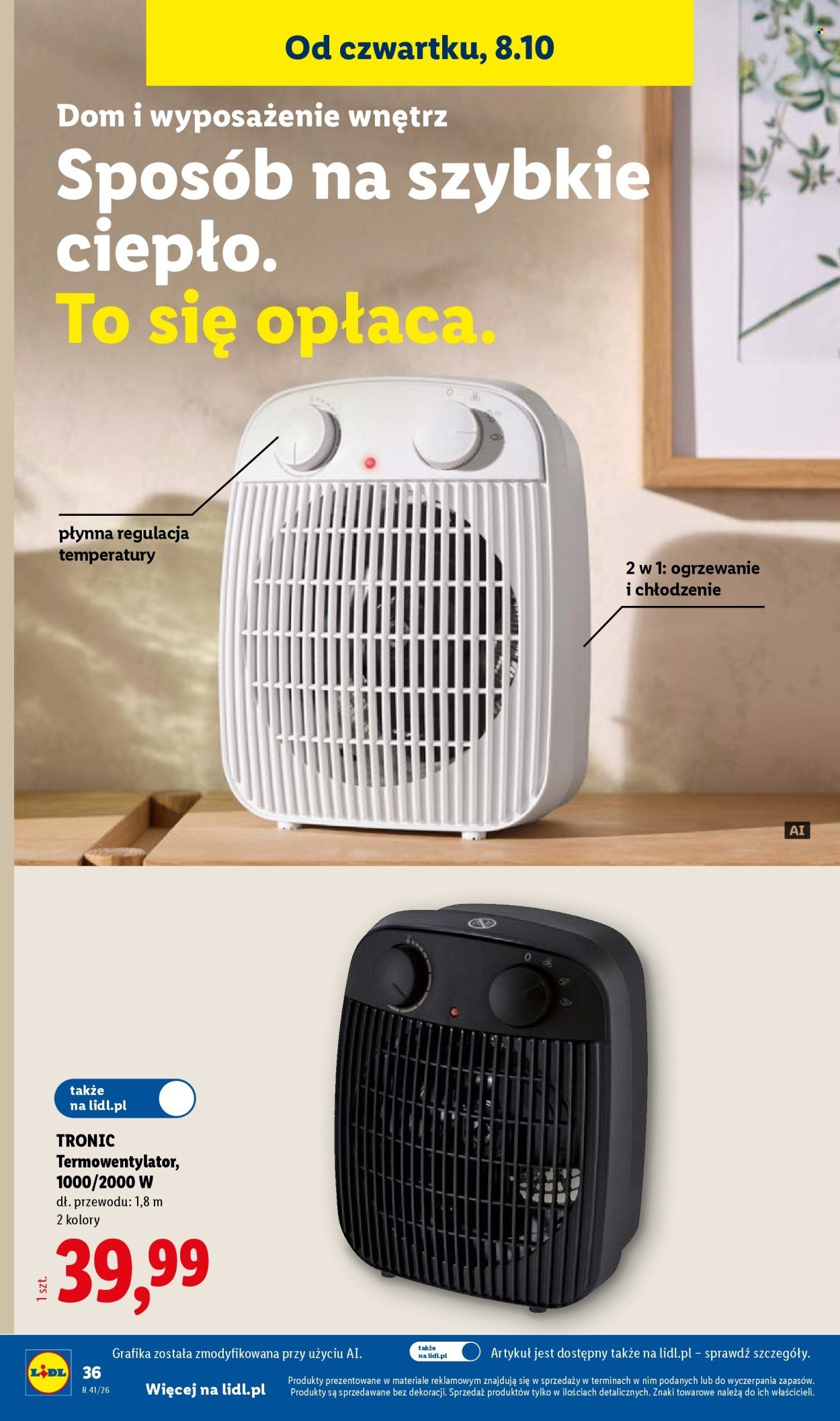 Gazetka LIDL - Od poniedziałku