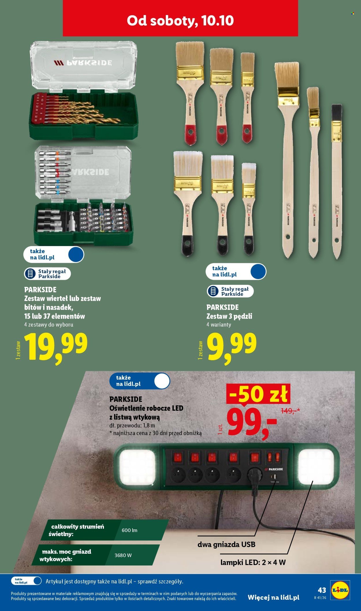 Gazetka LIDL - Od poniedziałku