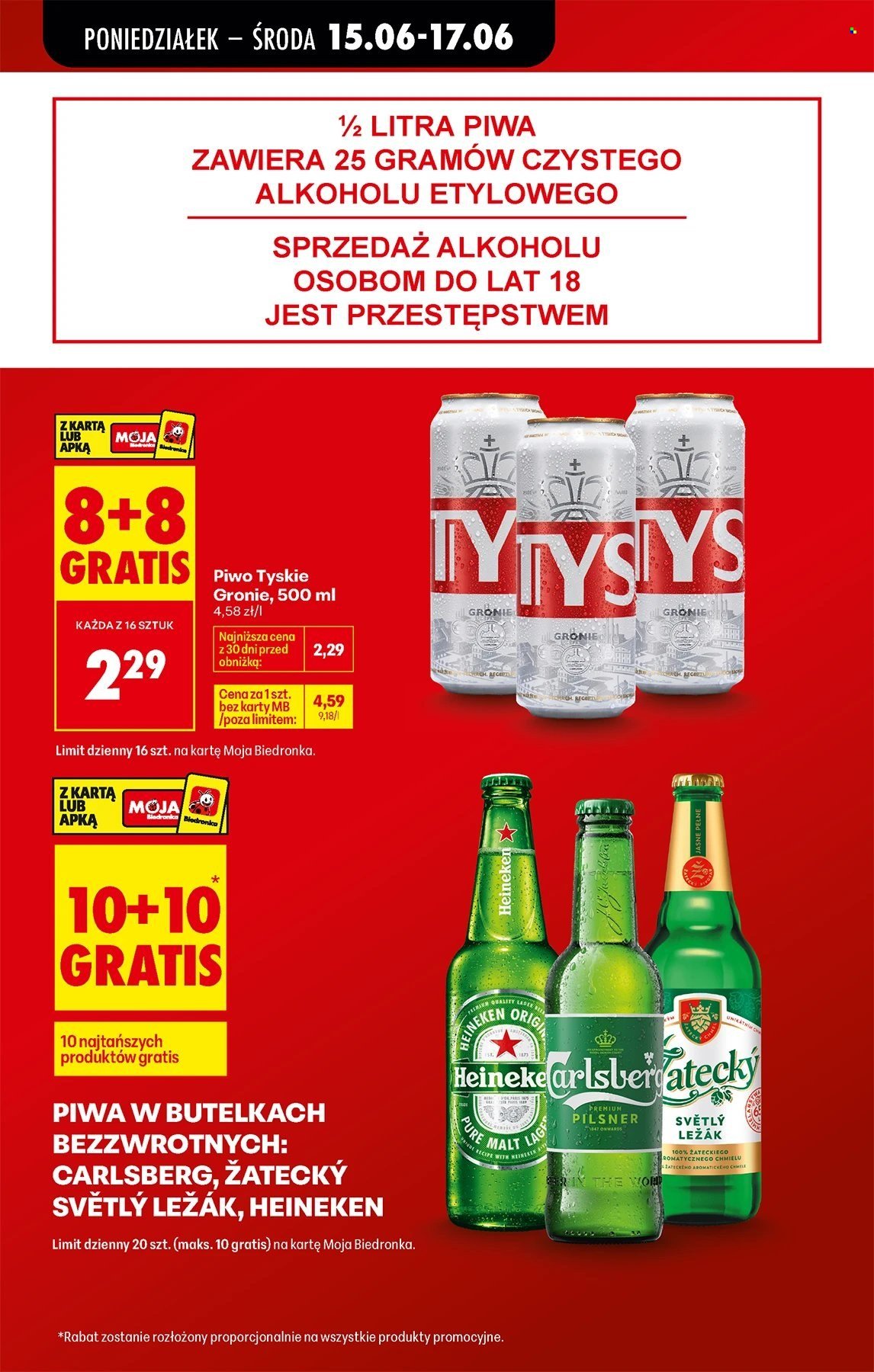 Gazetka BIEDRONKA - W tym tygodniu od poniedziałku
