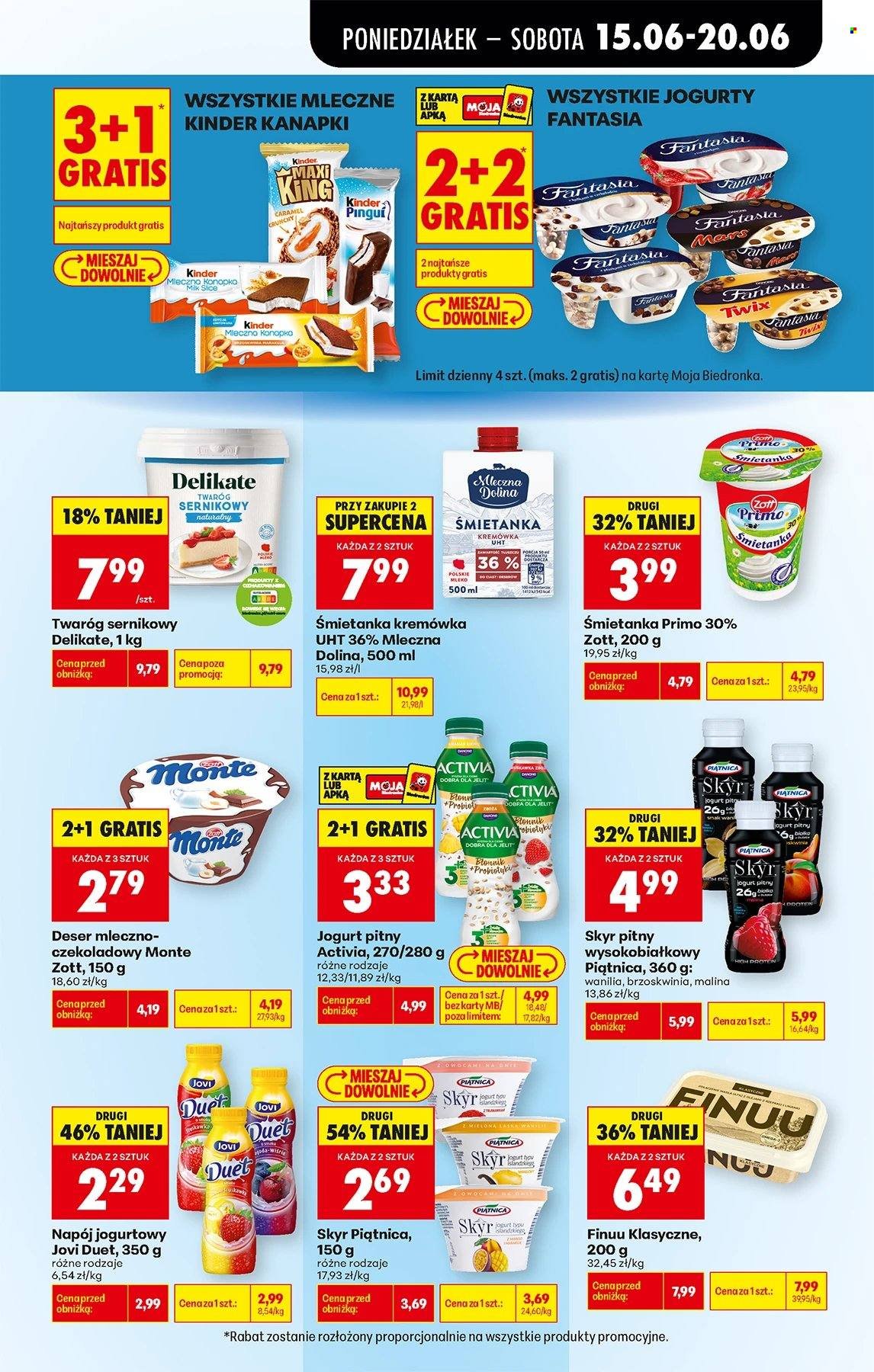Gazetka BIEDRONKA - W tym tygodniu od poniedziałku