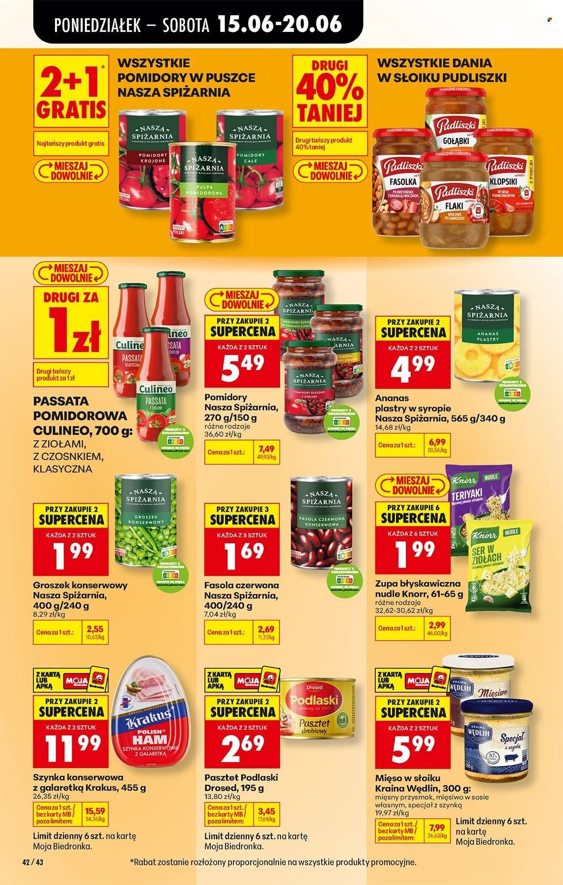 Gazetka BIEDRONKA - W tym tygodniu od poniedziałku