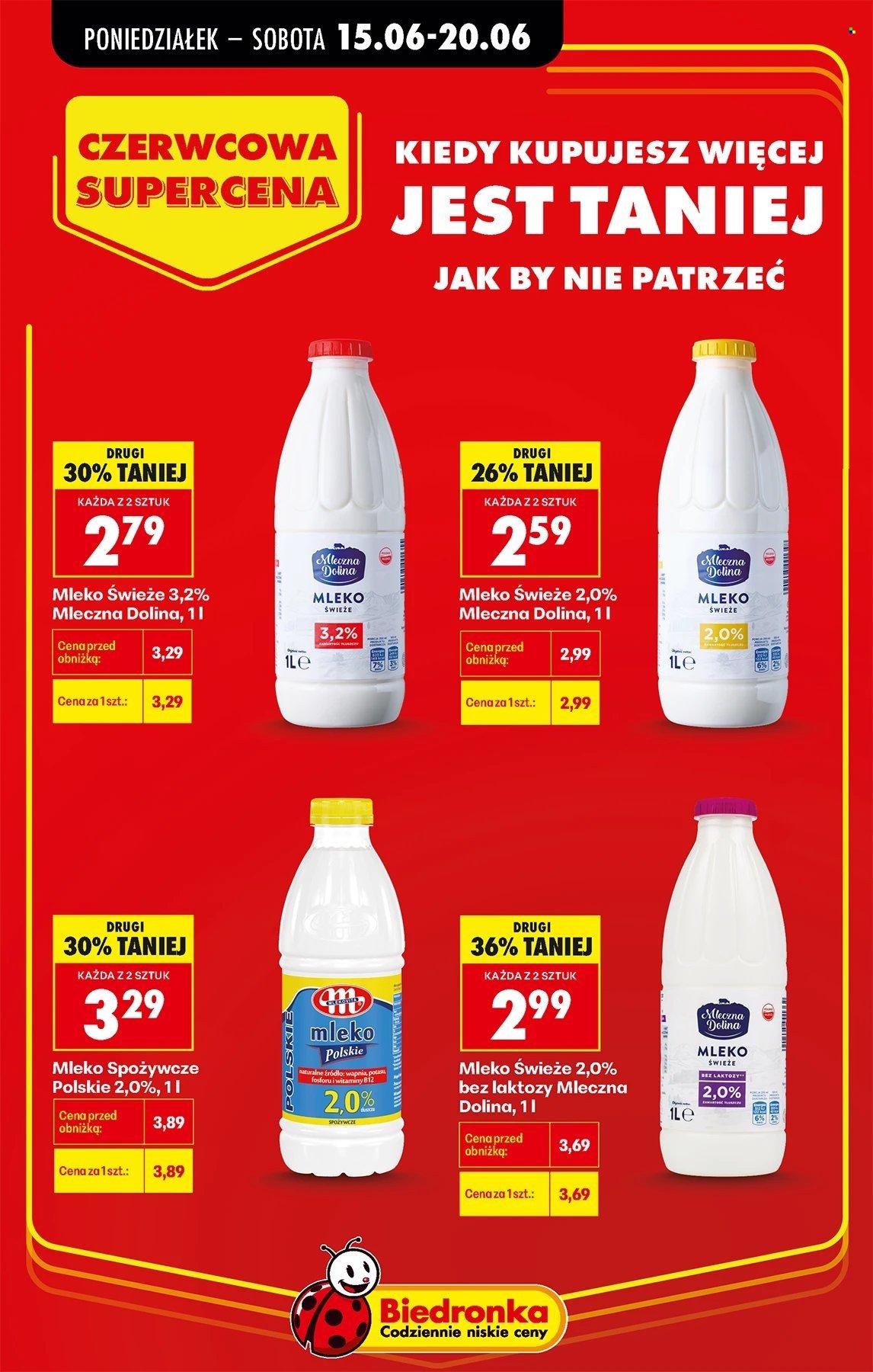 Gazetka BIEDRONKA - W tym tygodniu od poniedziałku