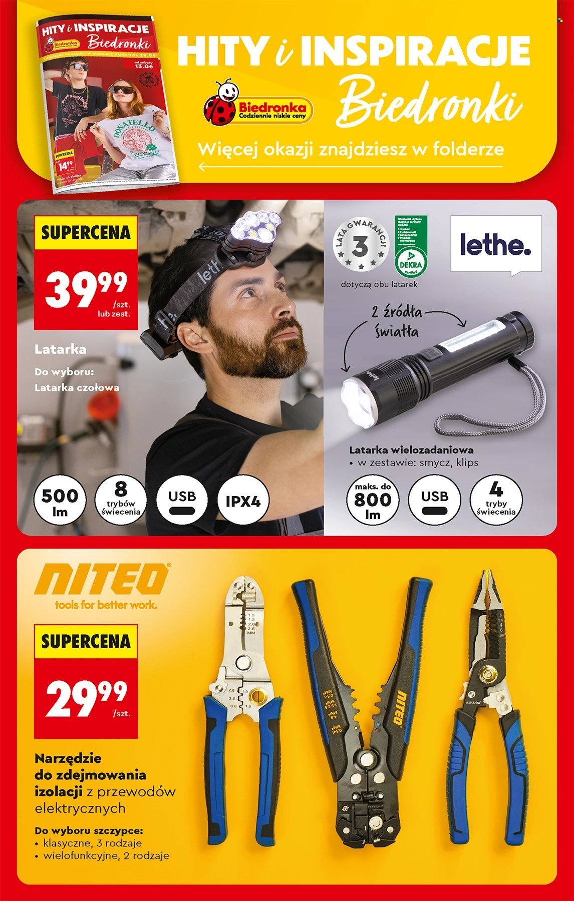 Gazetka BIEDRONKA - W tym tygodniu od poniedziałku