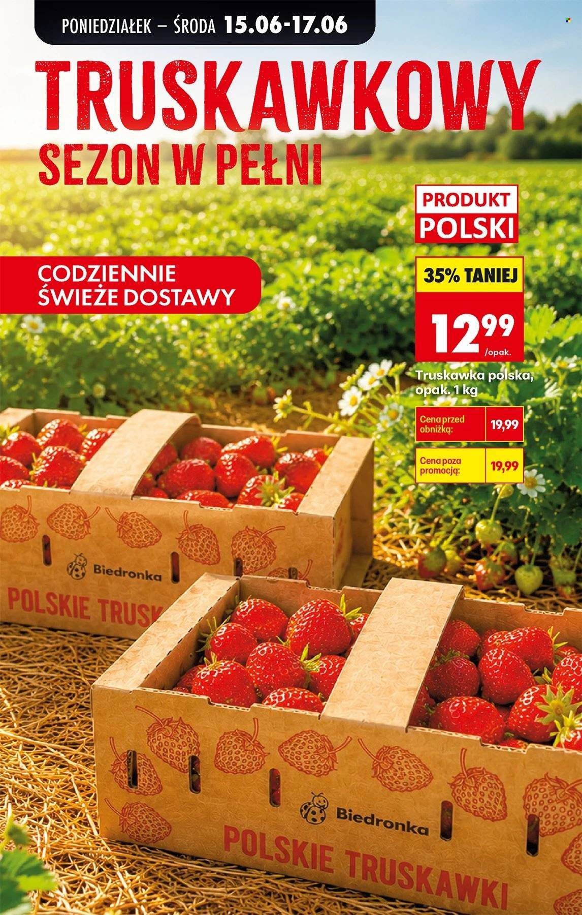 Gazetka BIEDRONKA - W tym tygodniu od poniedziałku