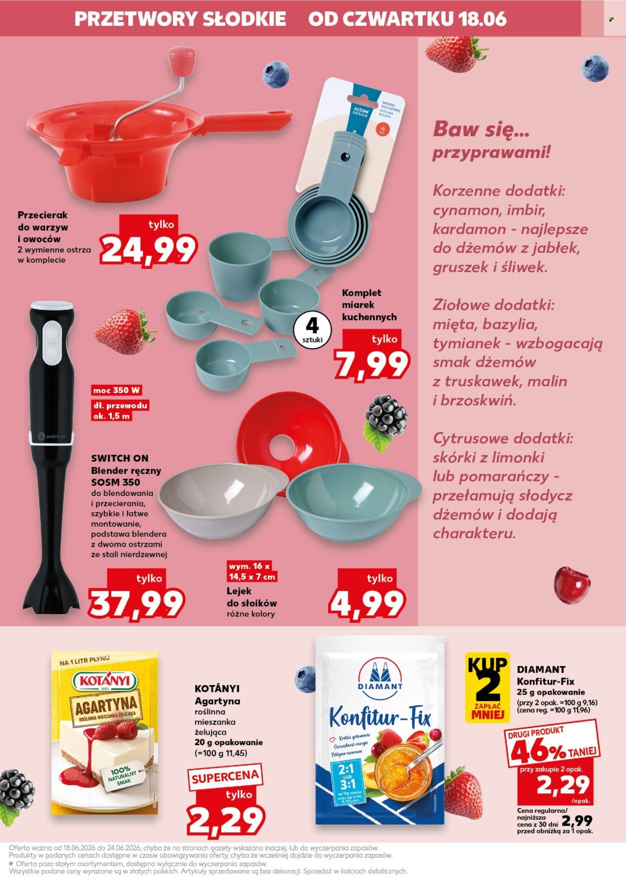 Gazetka KAUFLAND - Kochamy przetwory