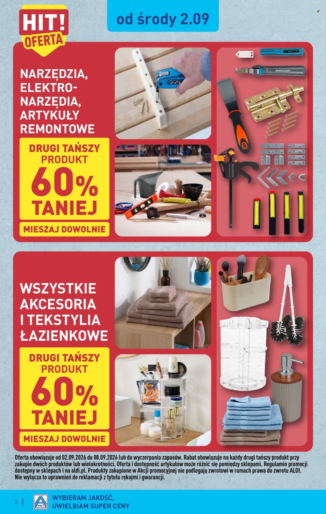 Gazetka ALDI - Artykuły przemysłowe i tekstylia