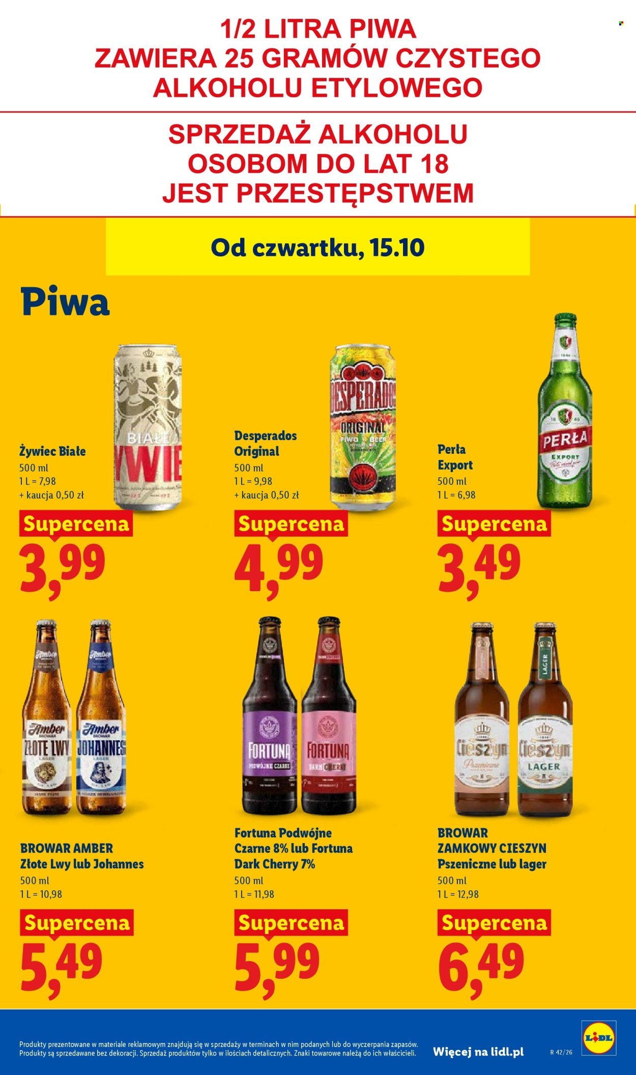Gazetka LIDL - Od czwartku