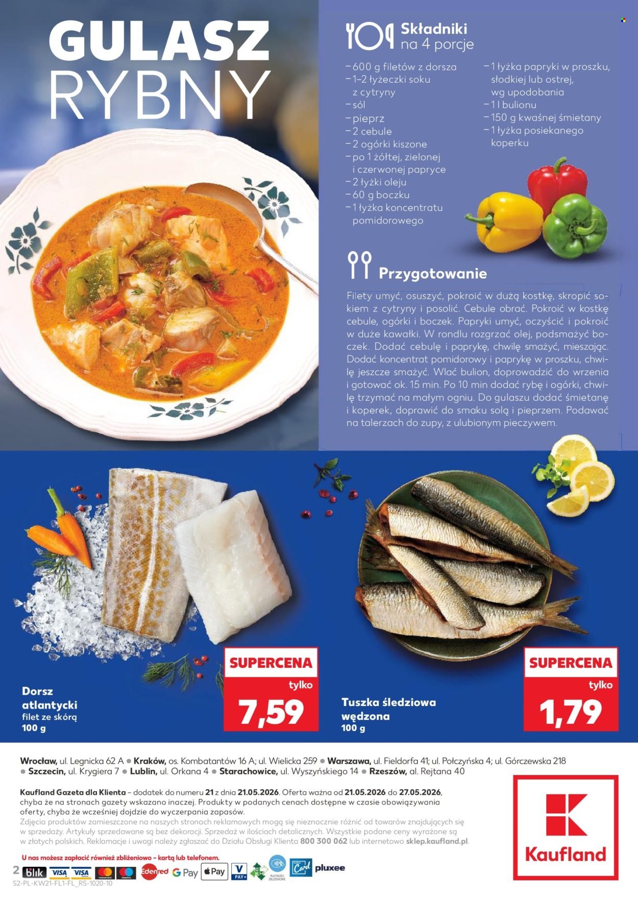 Gazetka KAUFLAND - Ryby z naszej lady