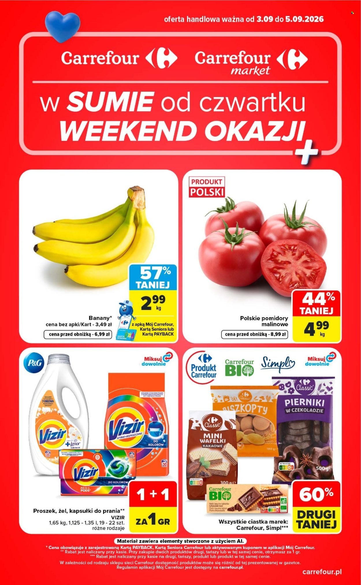 Gazetka CARREFOUR - w SUMIE od czwartku WEEKEND OKAZJI