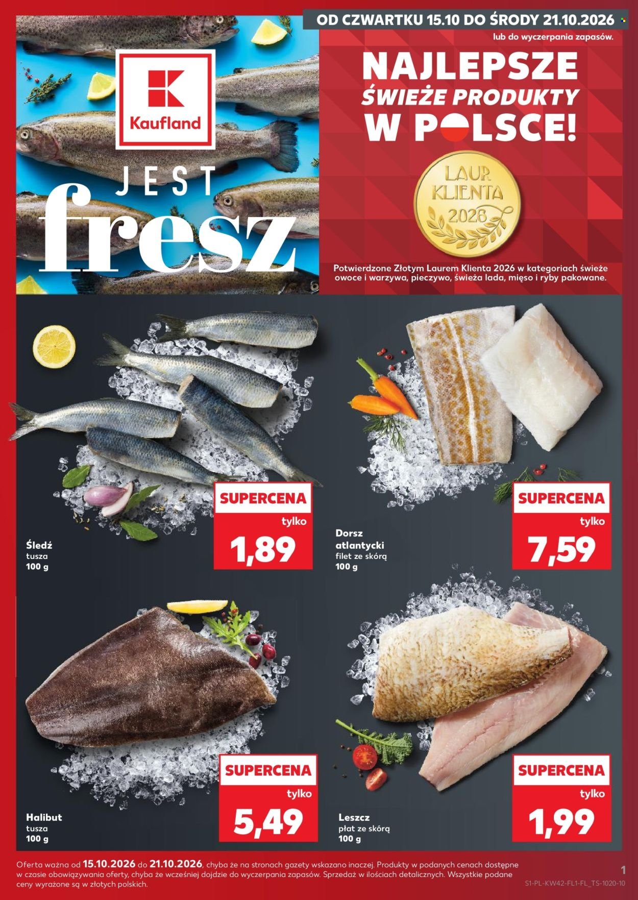 Gazetka KAUFLAND - Ryby z naszej lady