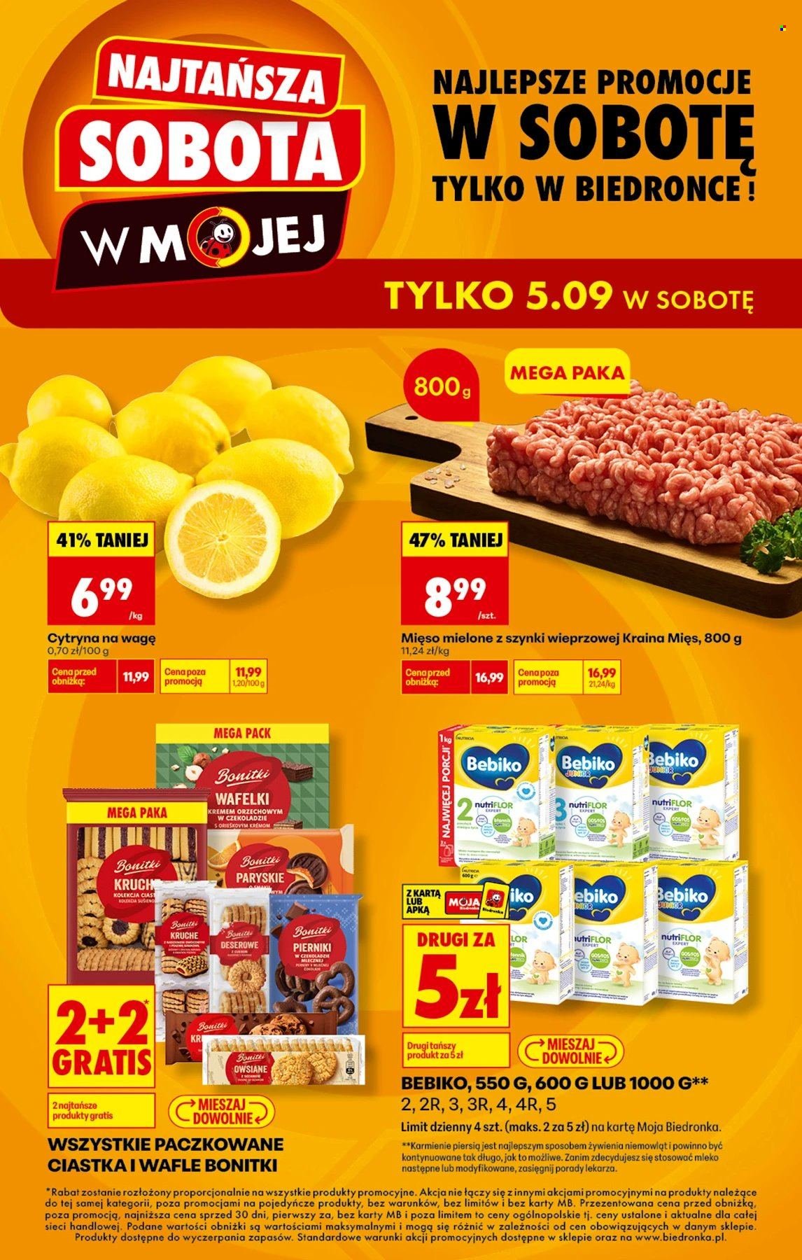 Gazetka BIEDRONKA - Najtańsza soboty