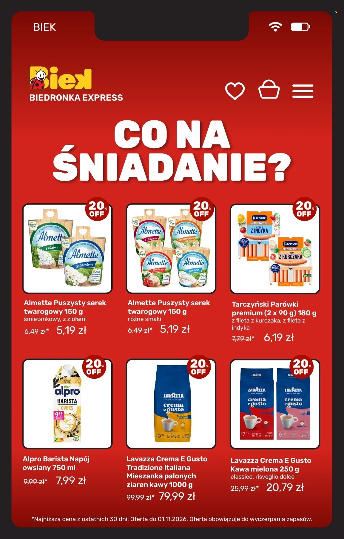 Gazetka BIEDRONKA - Biek
