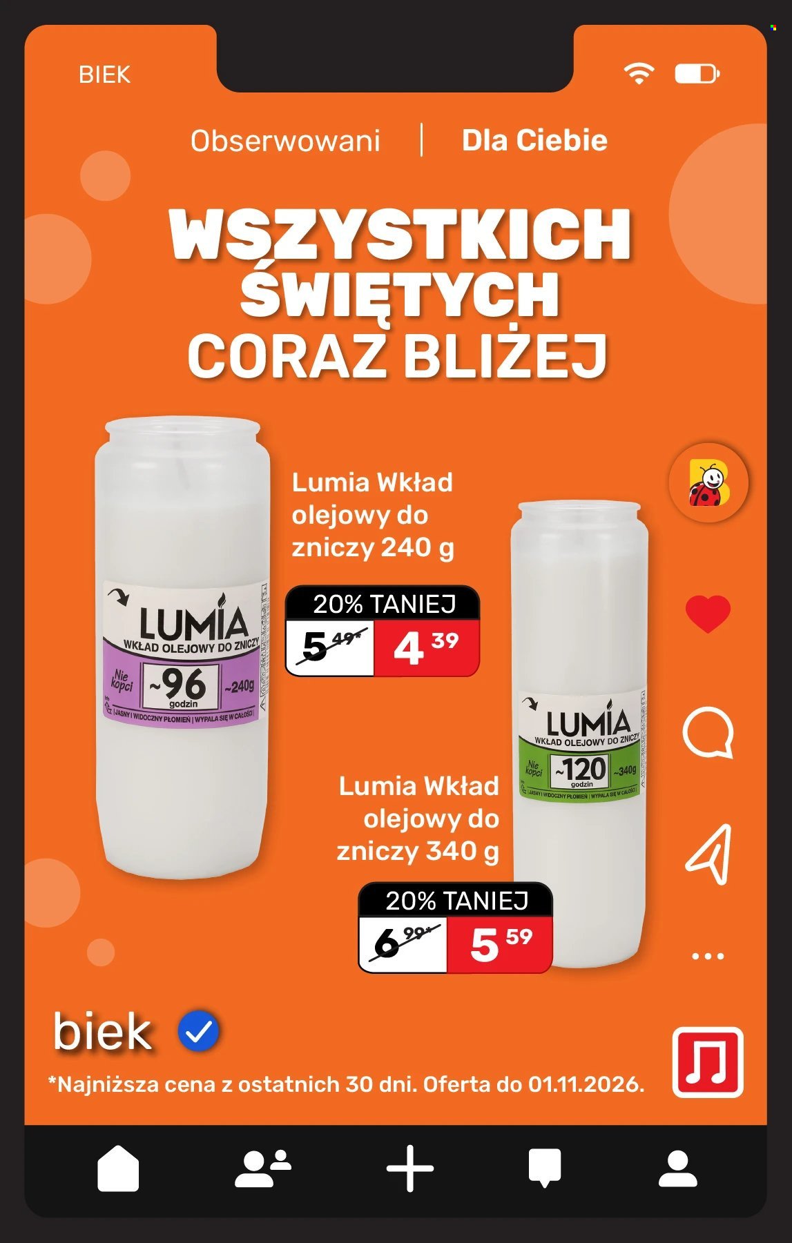 Gazetka BIEDRONKA - Biek