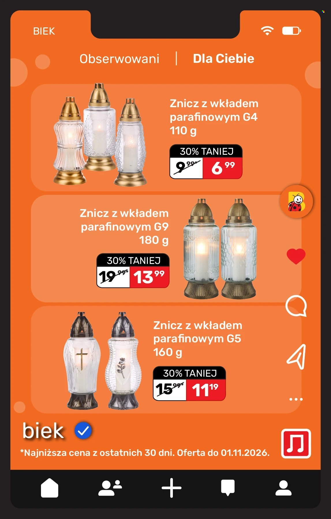 Gazetka BIEDRONKA - Biek