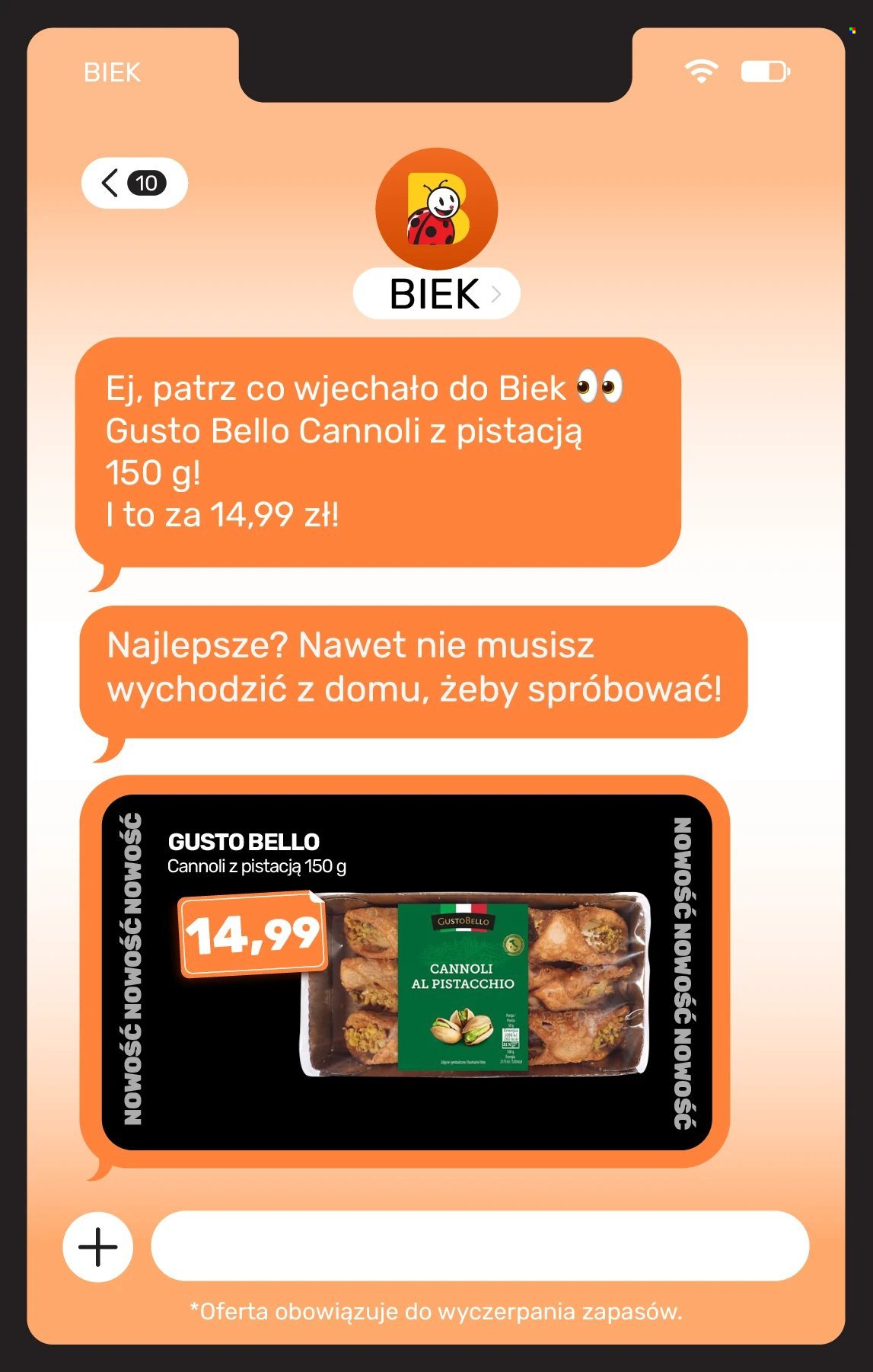Gazetka BIEDRONKA - Biek