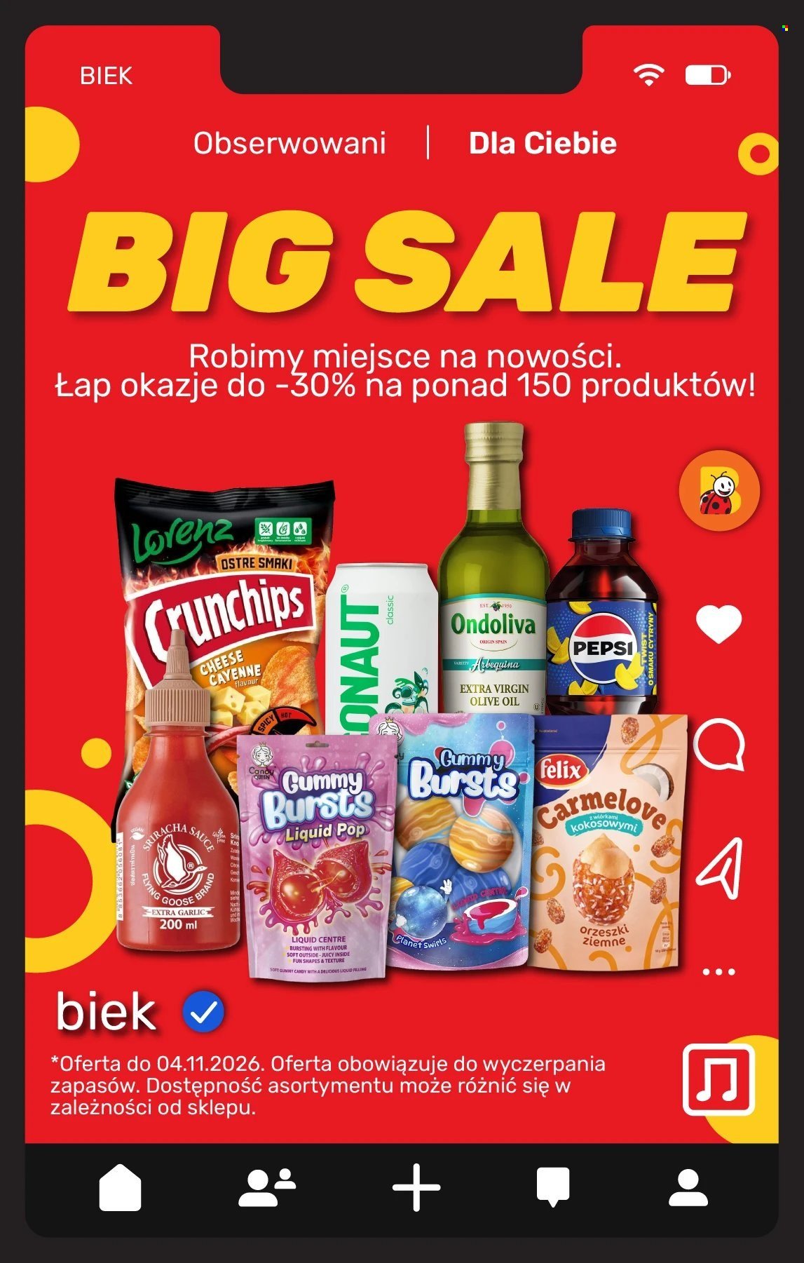 Gazetka BIEDRONKA - Biek