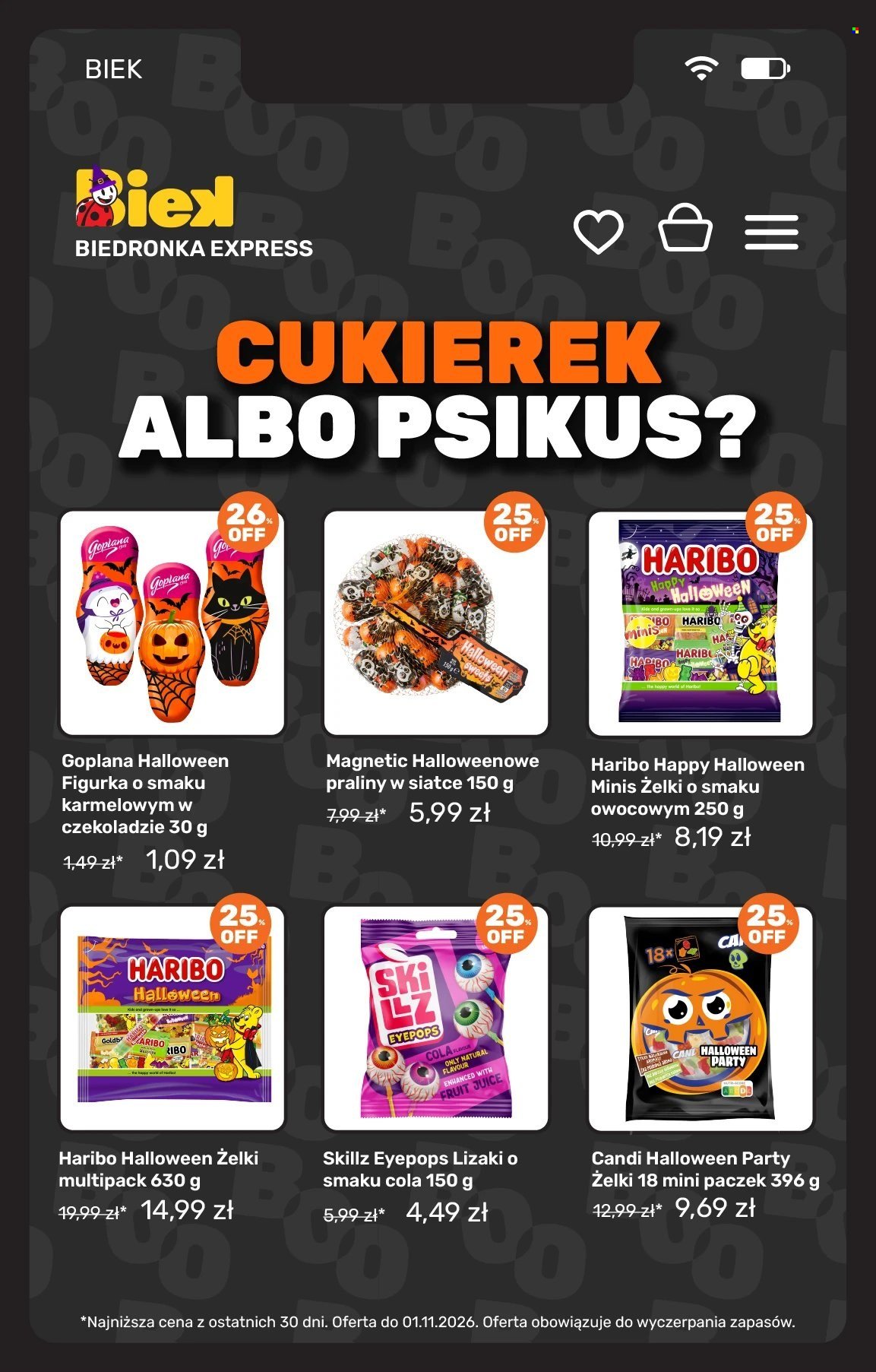 Gazetka BIEDRONKA - Biek