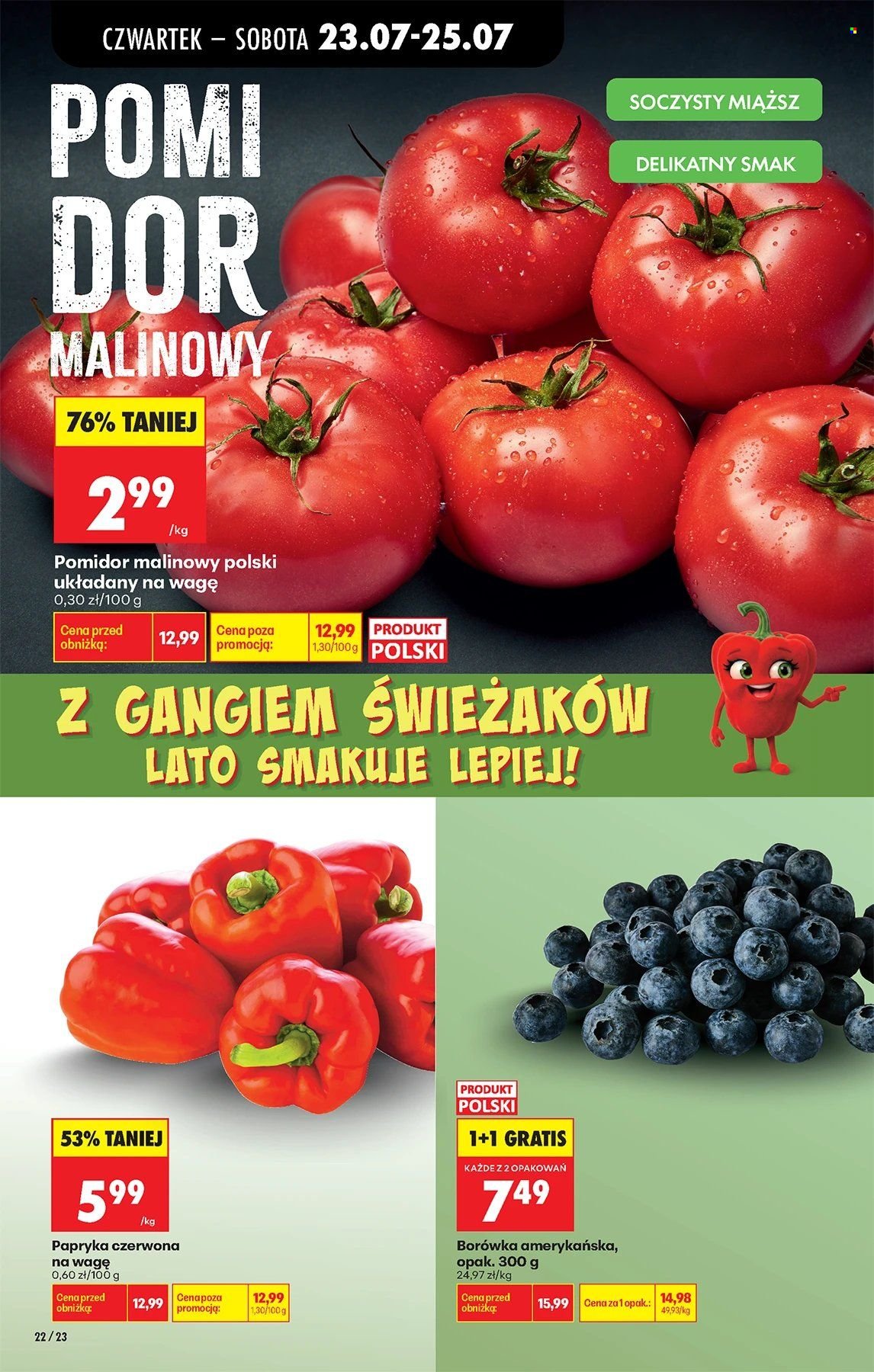 Gazetka BIEDRONKA - W tym tygodniu od czwartku
