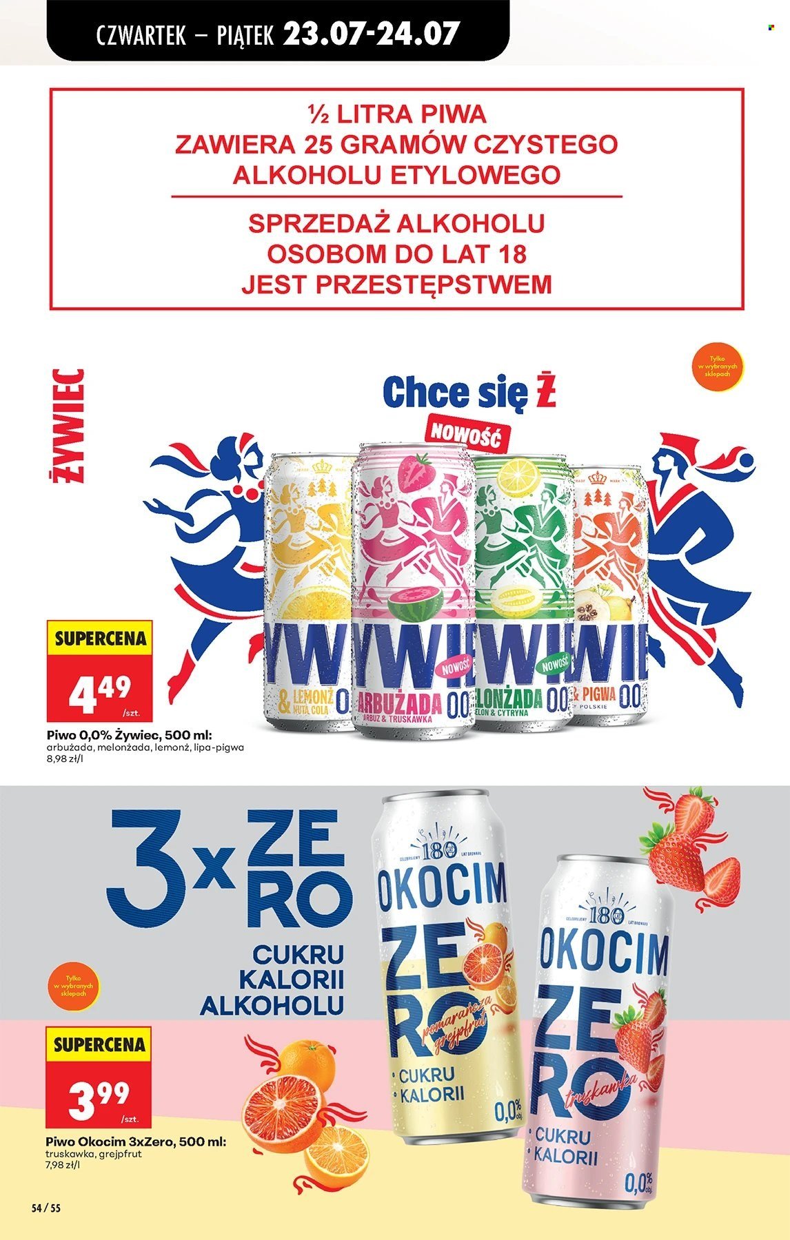 Gazetka BIEDRONKA - W tym tygodniu od czwartku