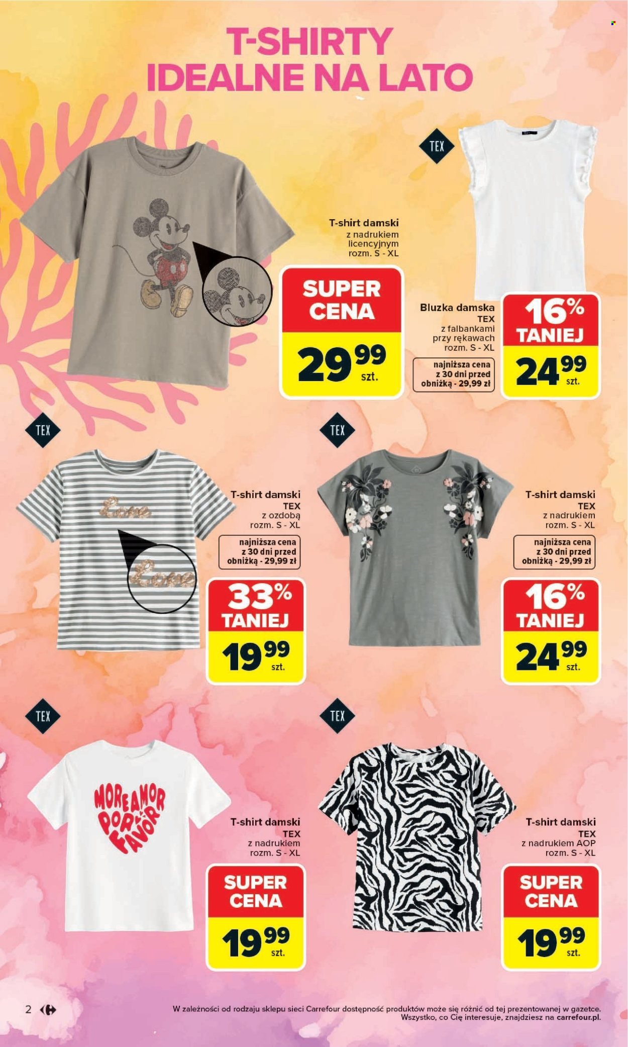 Gazetka CARREFOUR - Stylizacje na letnie okazje