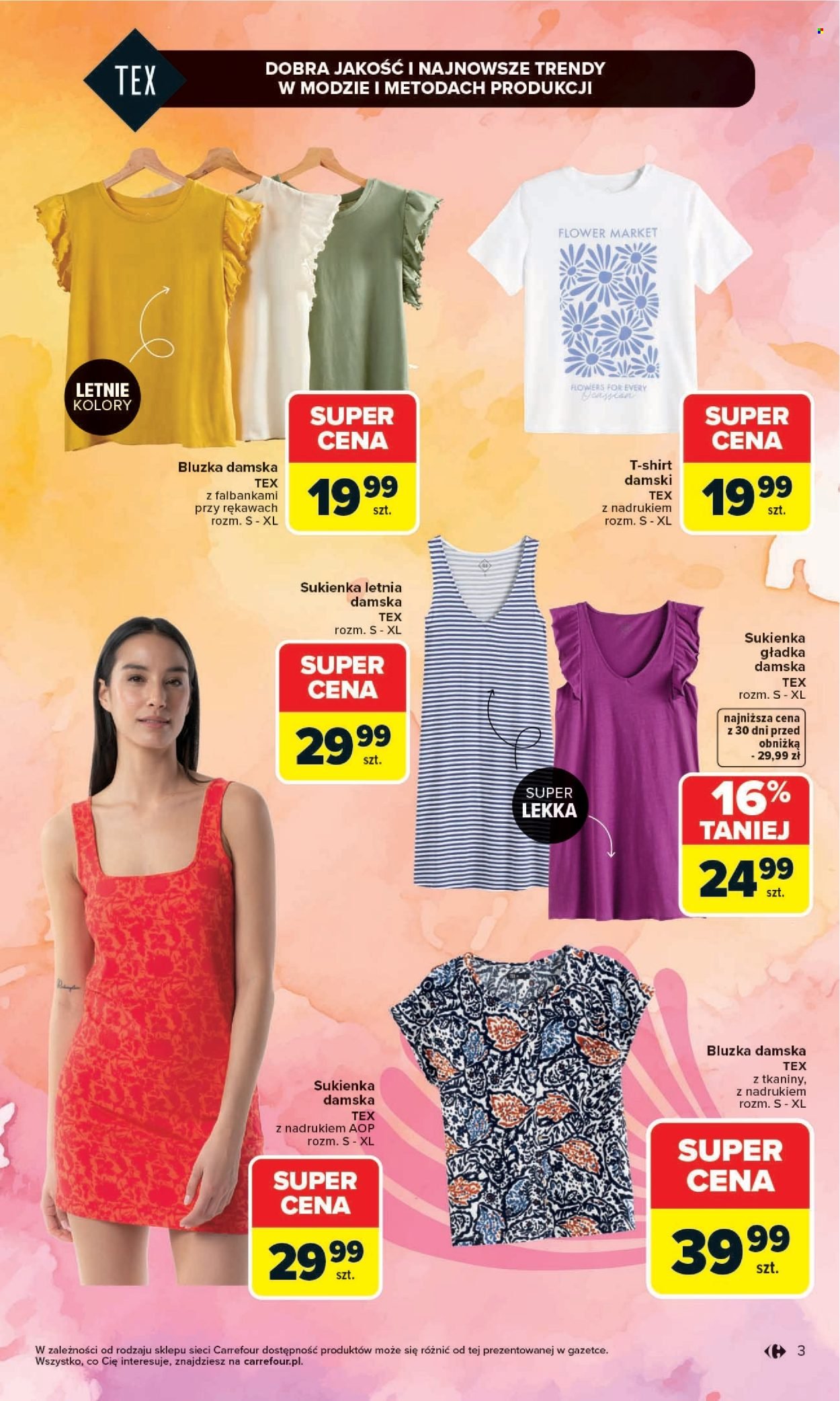 Gazetka CARREFOUR - Stylizacje na letnie okazje