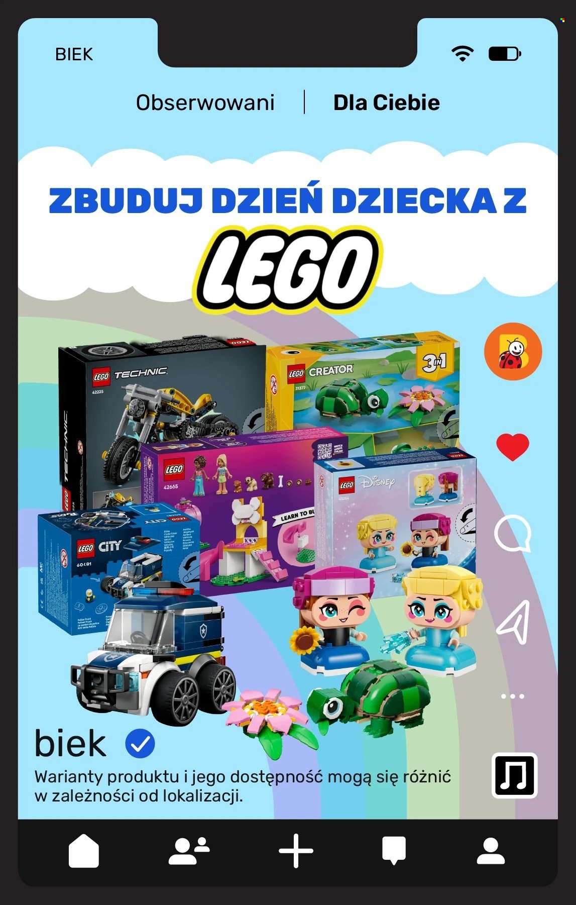 Gazetka BIEDRONKA - Kiek
