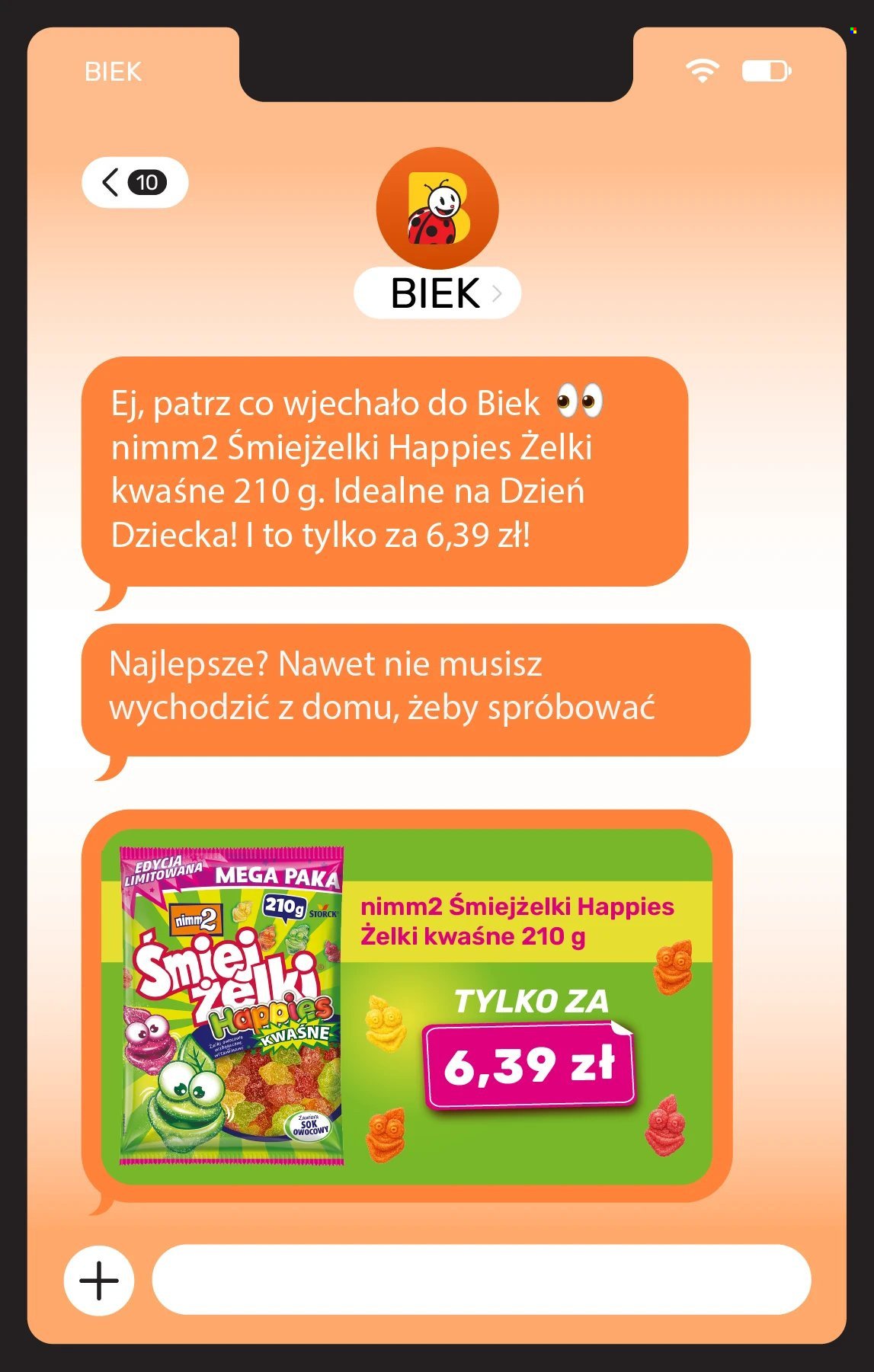 Gazetka BIEDRONKA - Kiek