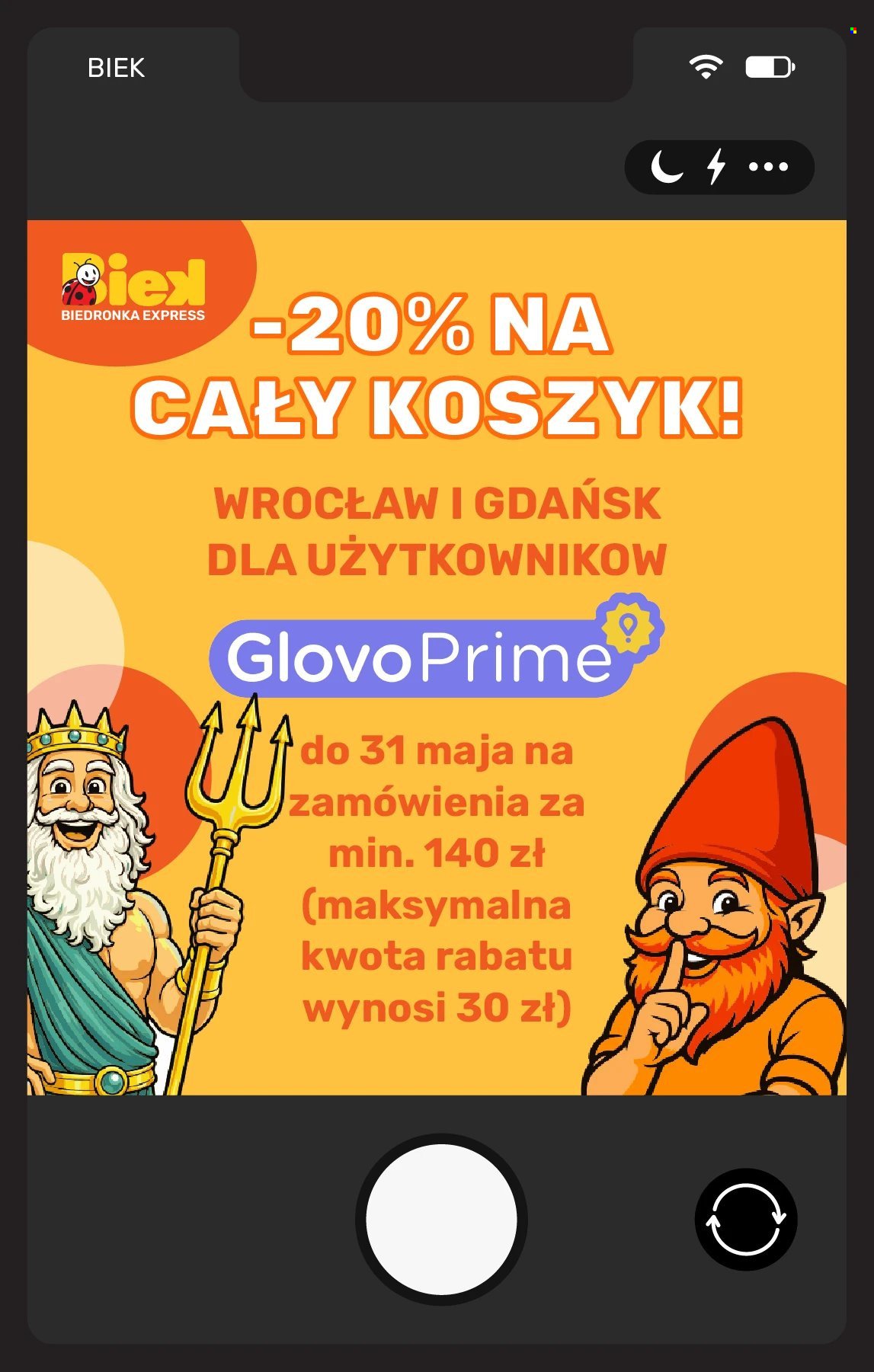 Gazetka BIEDRONKA - Kiek