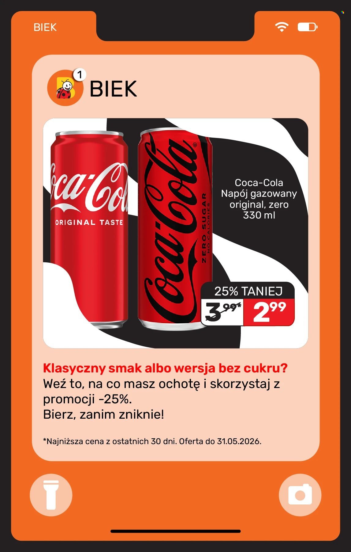 Gazetka BIEDRONKA - Kiek