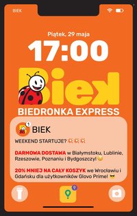 Gazetka BIEDRONKA - Kiek