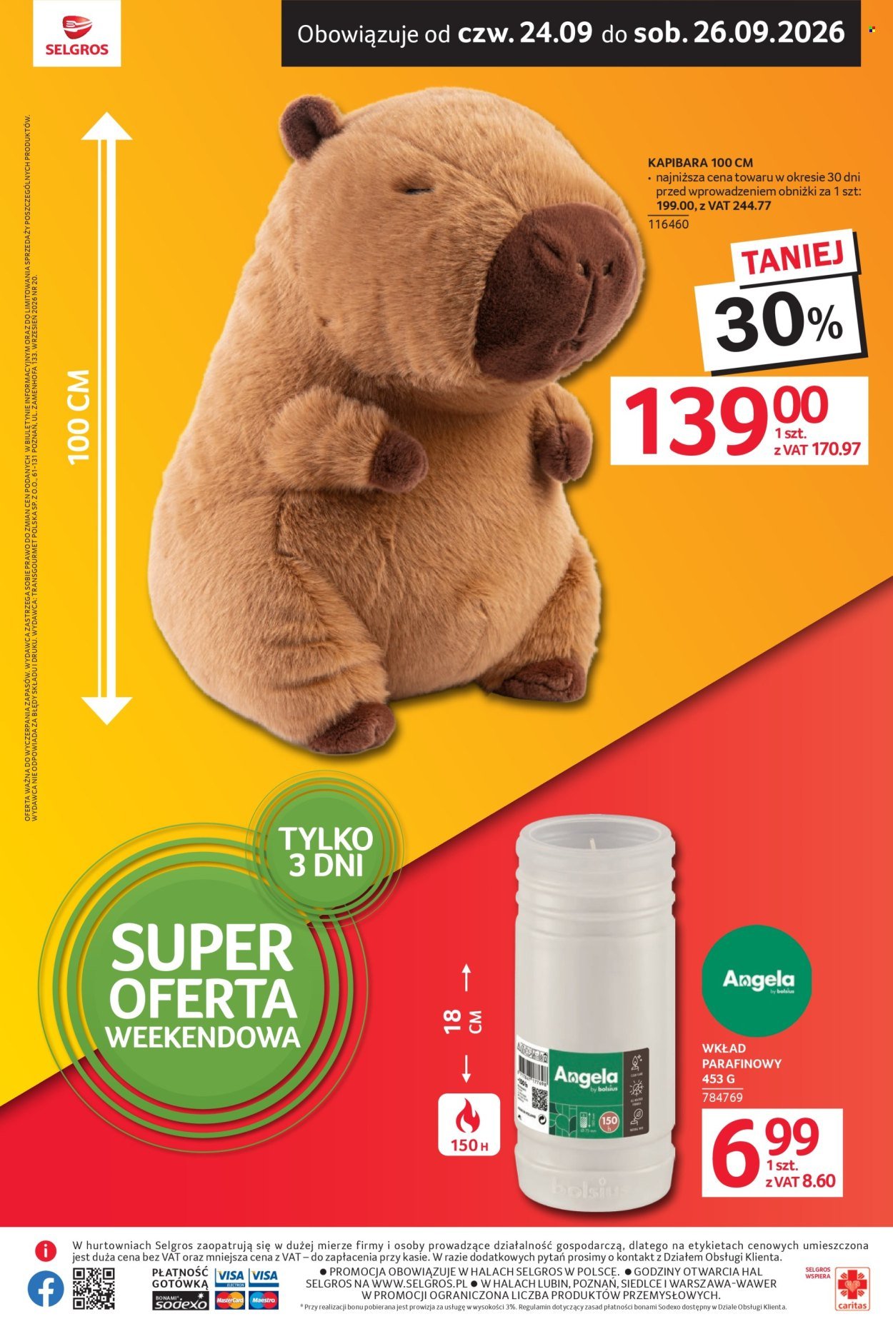 Gazetka SELGROS - Oferta weekendowa