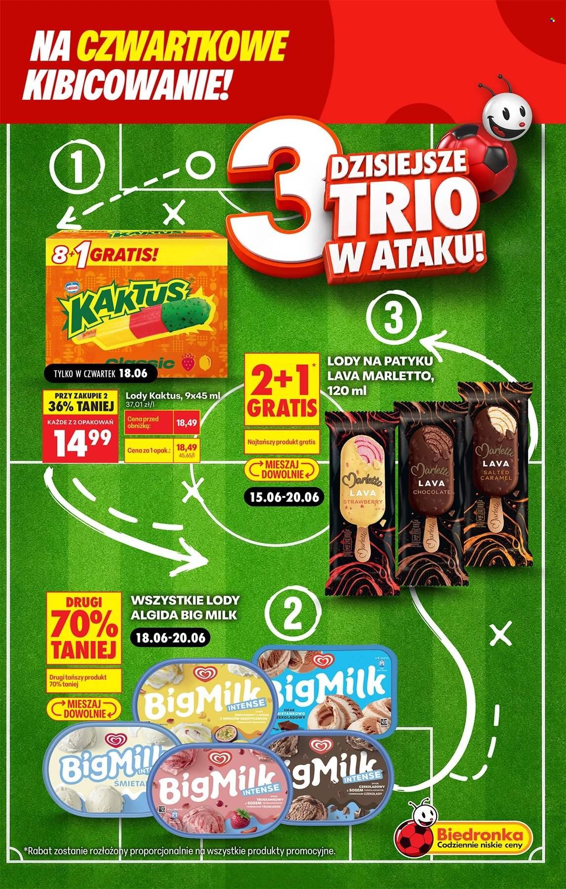 Gazetka BIEDRONKA - Na czwartkowe kibicowanie