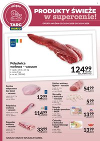 Gazetka MAKRO - Targ MAKRO - oferta świeża w super cenach! (2026-04-20 - 2026-04-26)