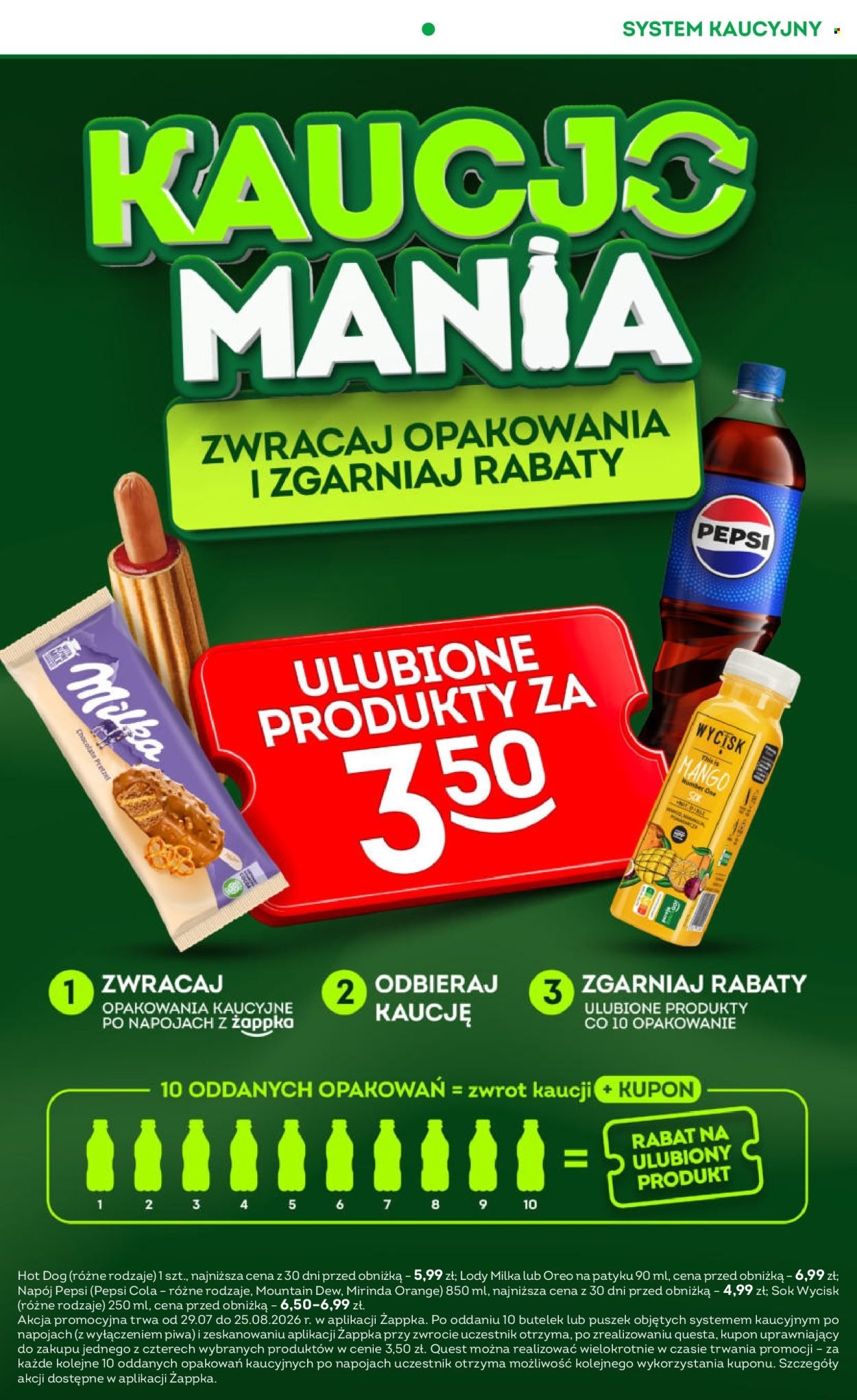 Gazetka ŻABKA - Od środy 12.08.2026