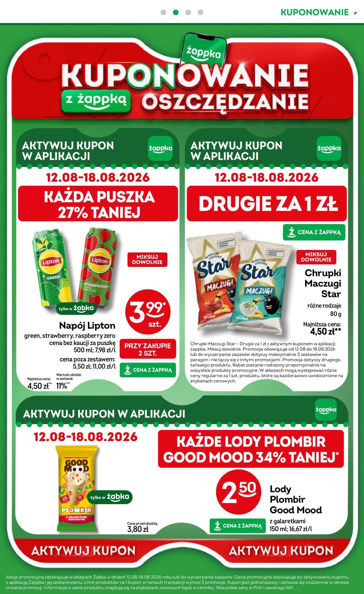 Gazetka ŻABKA - Od środy 12.08.2026