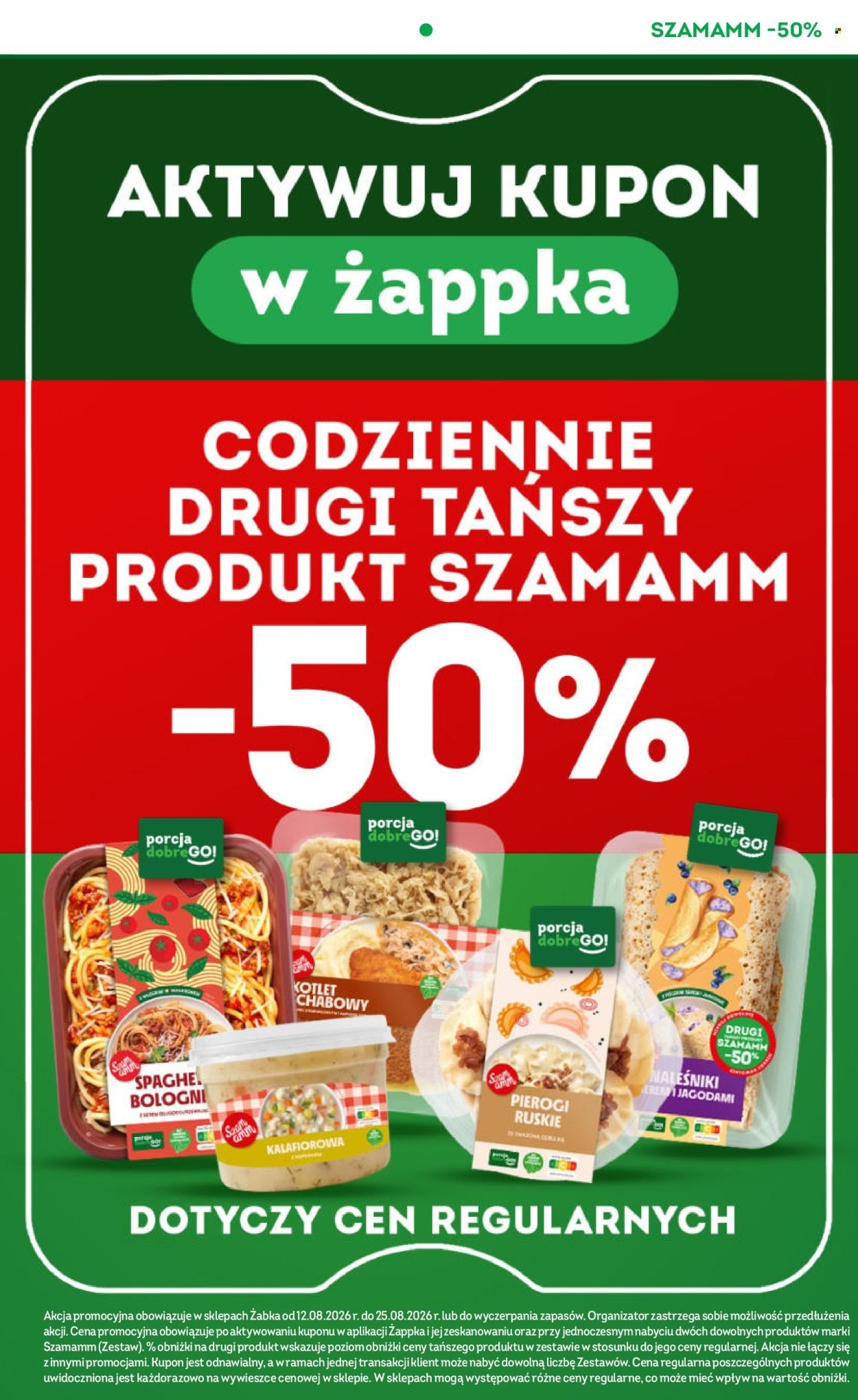 Gazetka ŻABKA - Od środy 12.08.2026