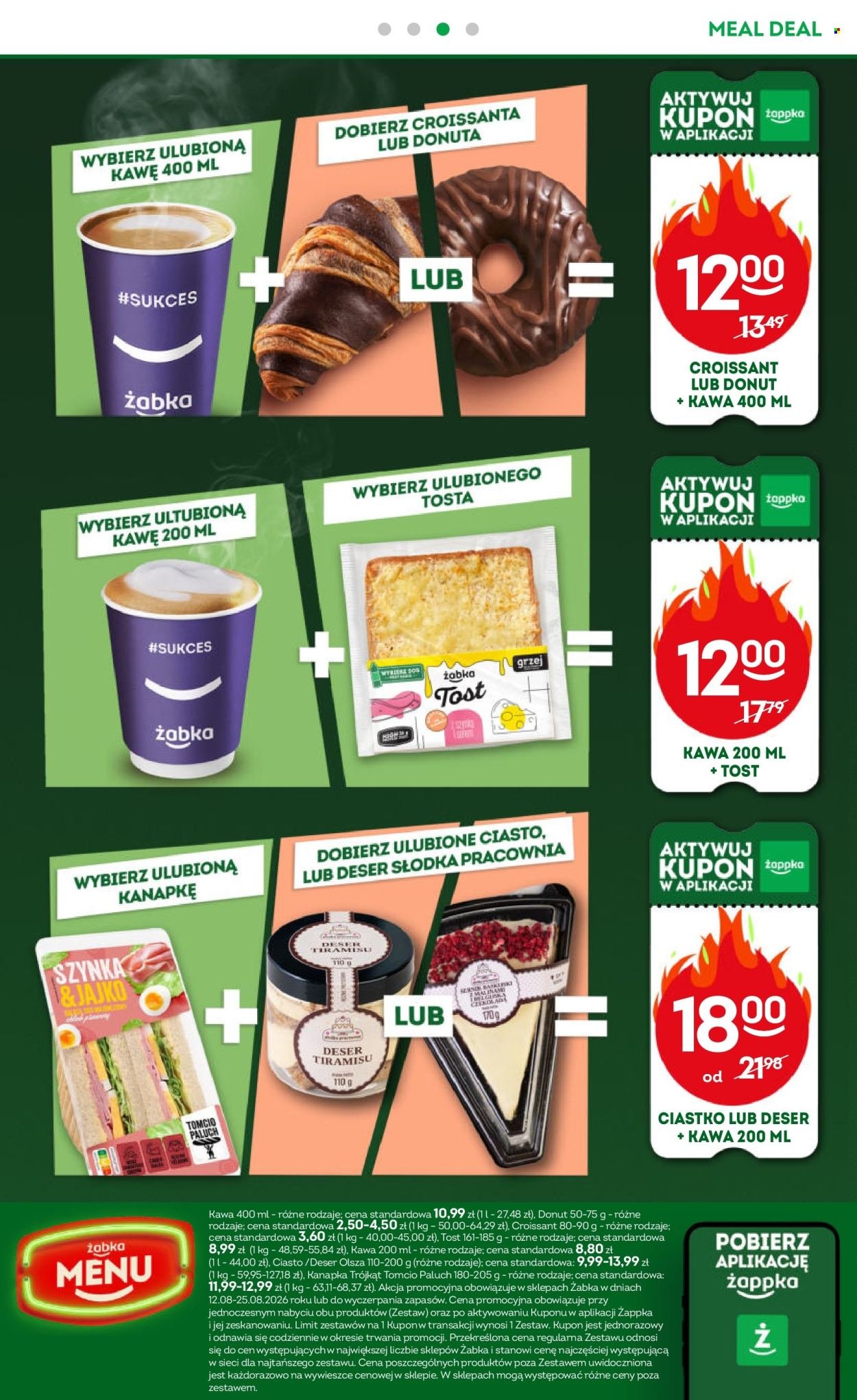Gazetka ŻABKA - Od środy 12.08.2026