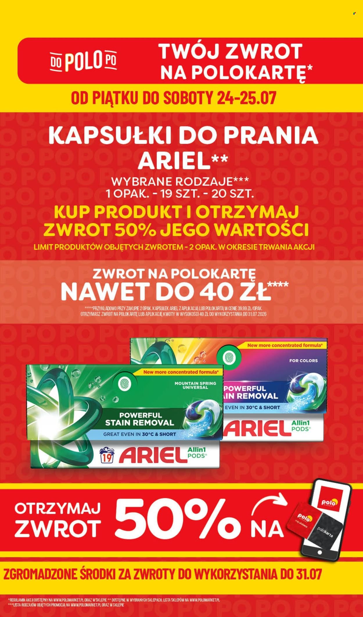 Gazetka POLOMARKET - Od piątku 24.07.2026