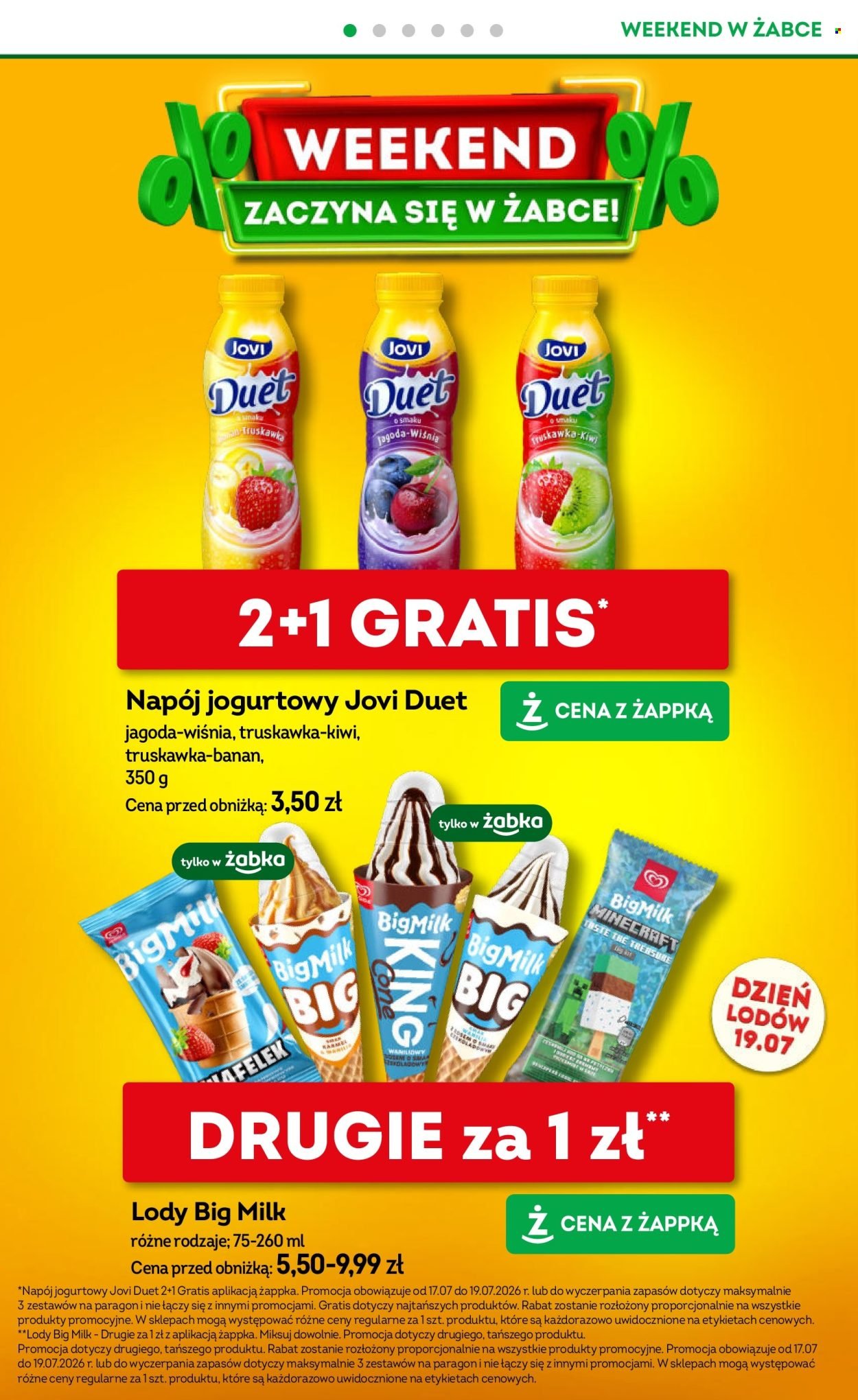 Gazetka ŻABKA - Od piątku 17.07.2026