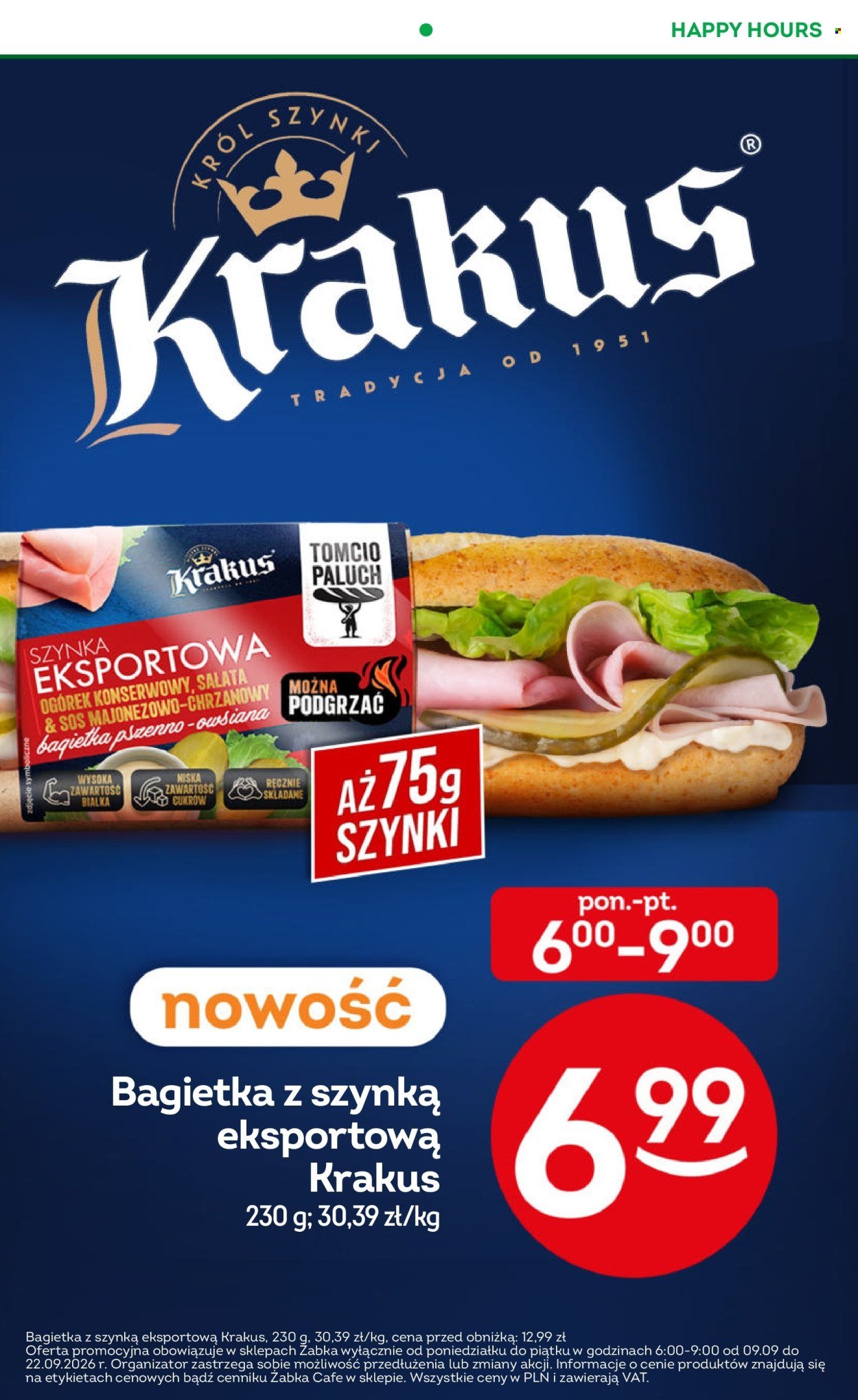 Gazetka ŻABKA - Od środy 9.09.2026