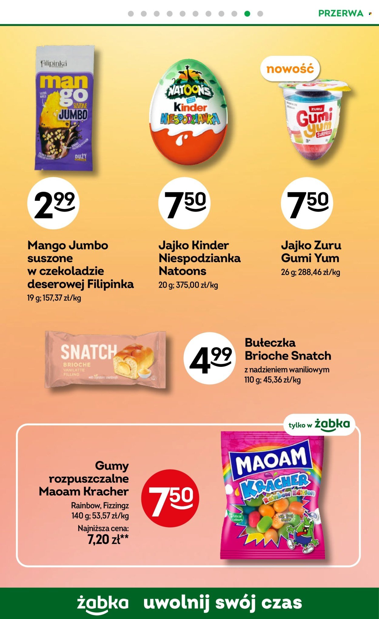 Gazetka ŻABKA - Od środy 9.09.2026
