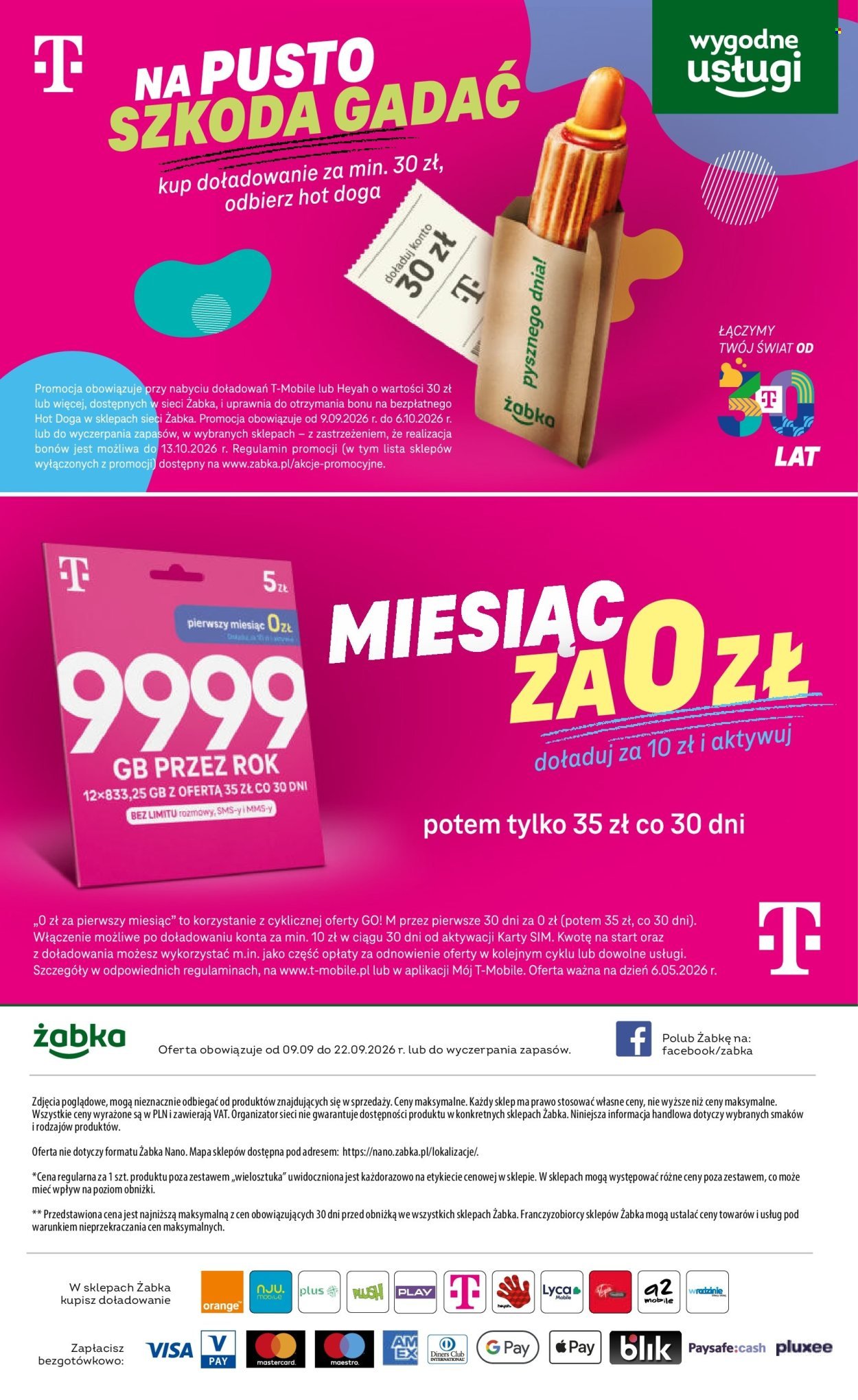 Gazetka ŻABKA - Od środy 9.09.2026