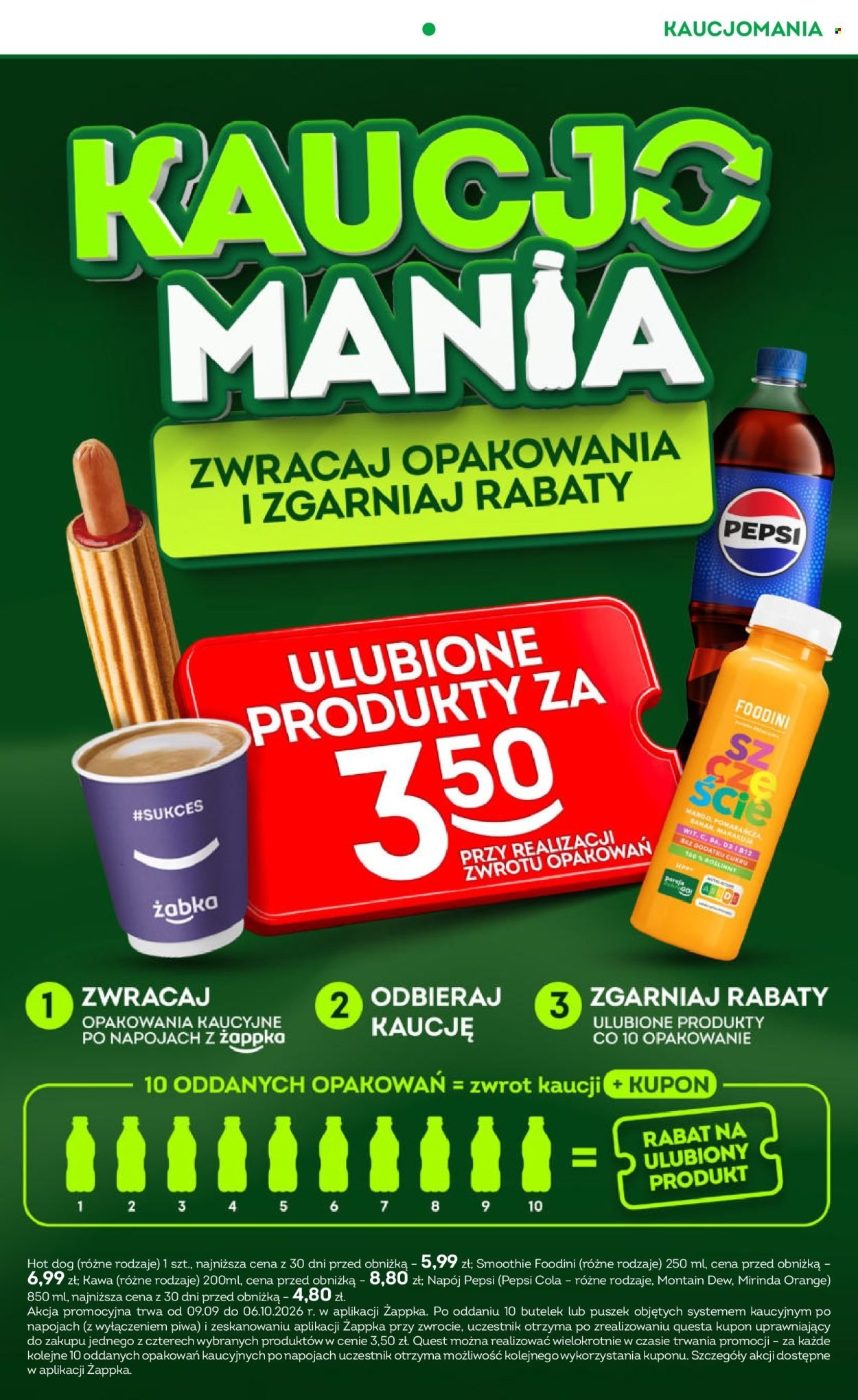 Gazetka ŻABKA - Od środy 9.09.2026
