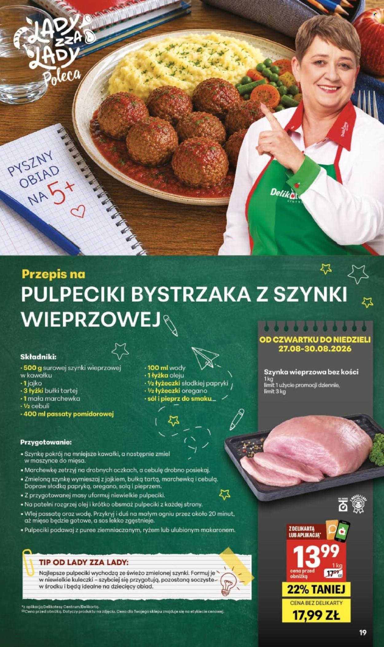Gazetka DELIKATESY CENTRUM - Od czwartku 27.08.2026