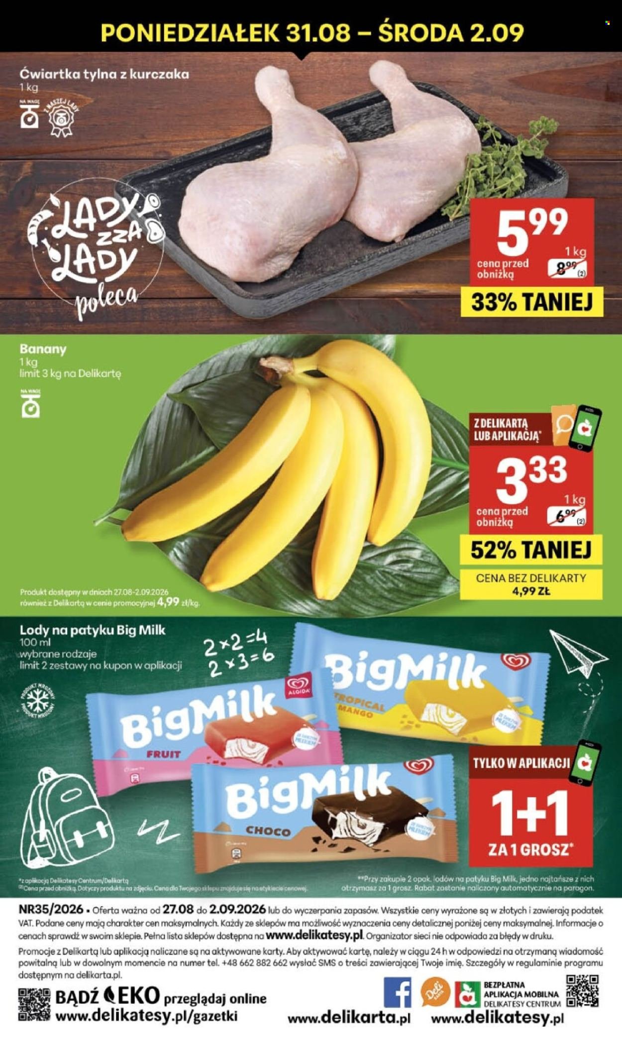 Gazetka DELIKATESY CENTRUM - Od czwartku 27.08.2026