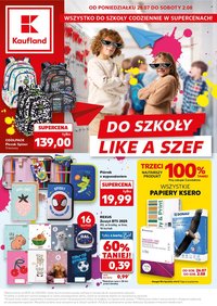 Gazetka KAUFLAND - Do skoły like a szef (2025-07-28 - 2025-08-02)