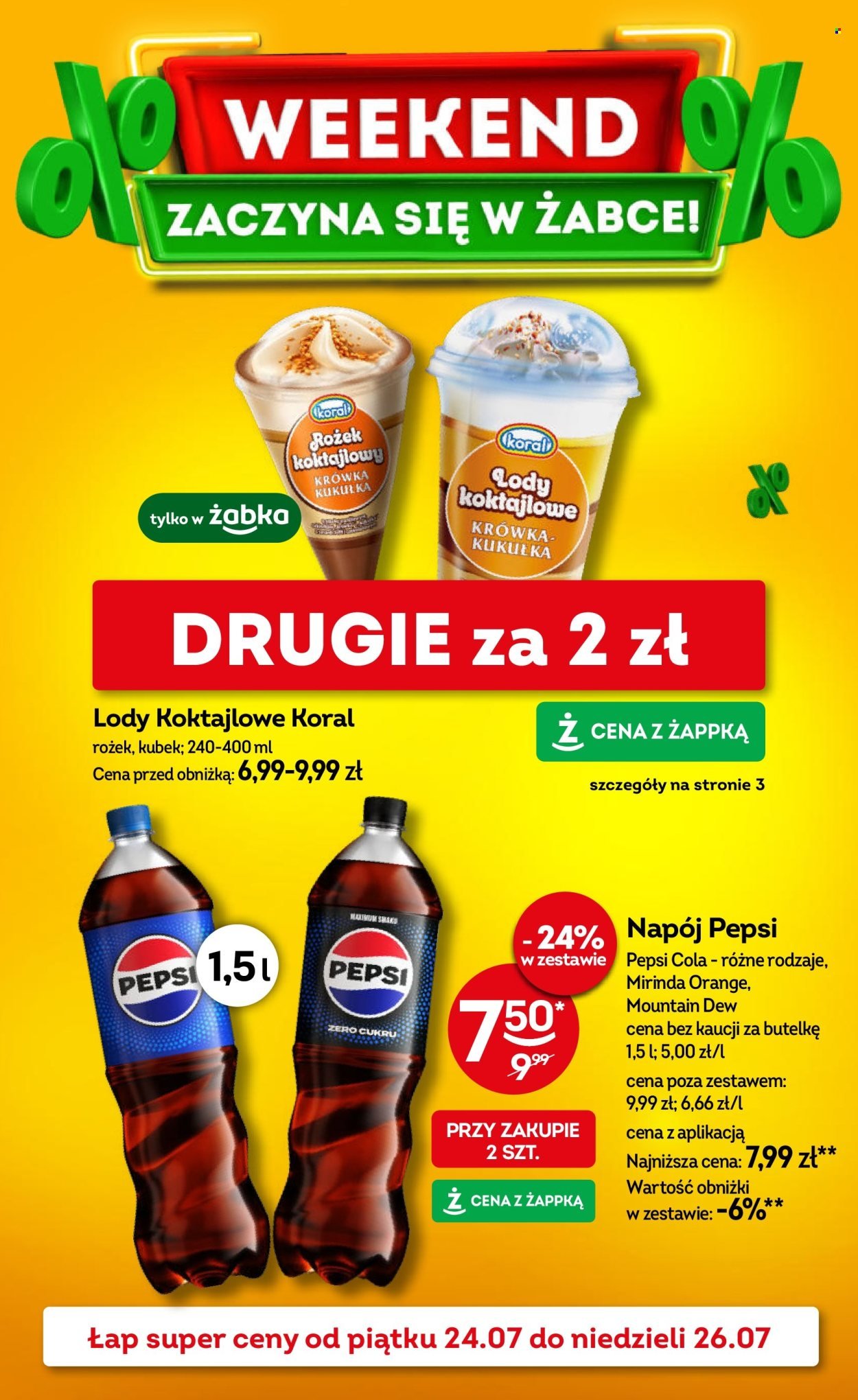 Gazetka ŻABKA - Od piątku 24.07.2026