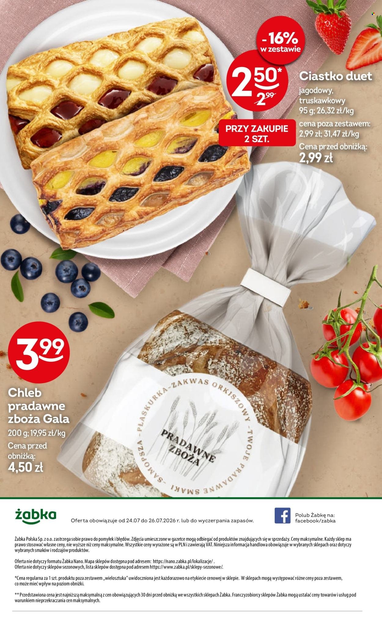 Gazetka ŻABKA - Od piątku 24.07.2026
